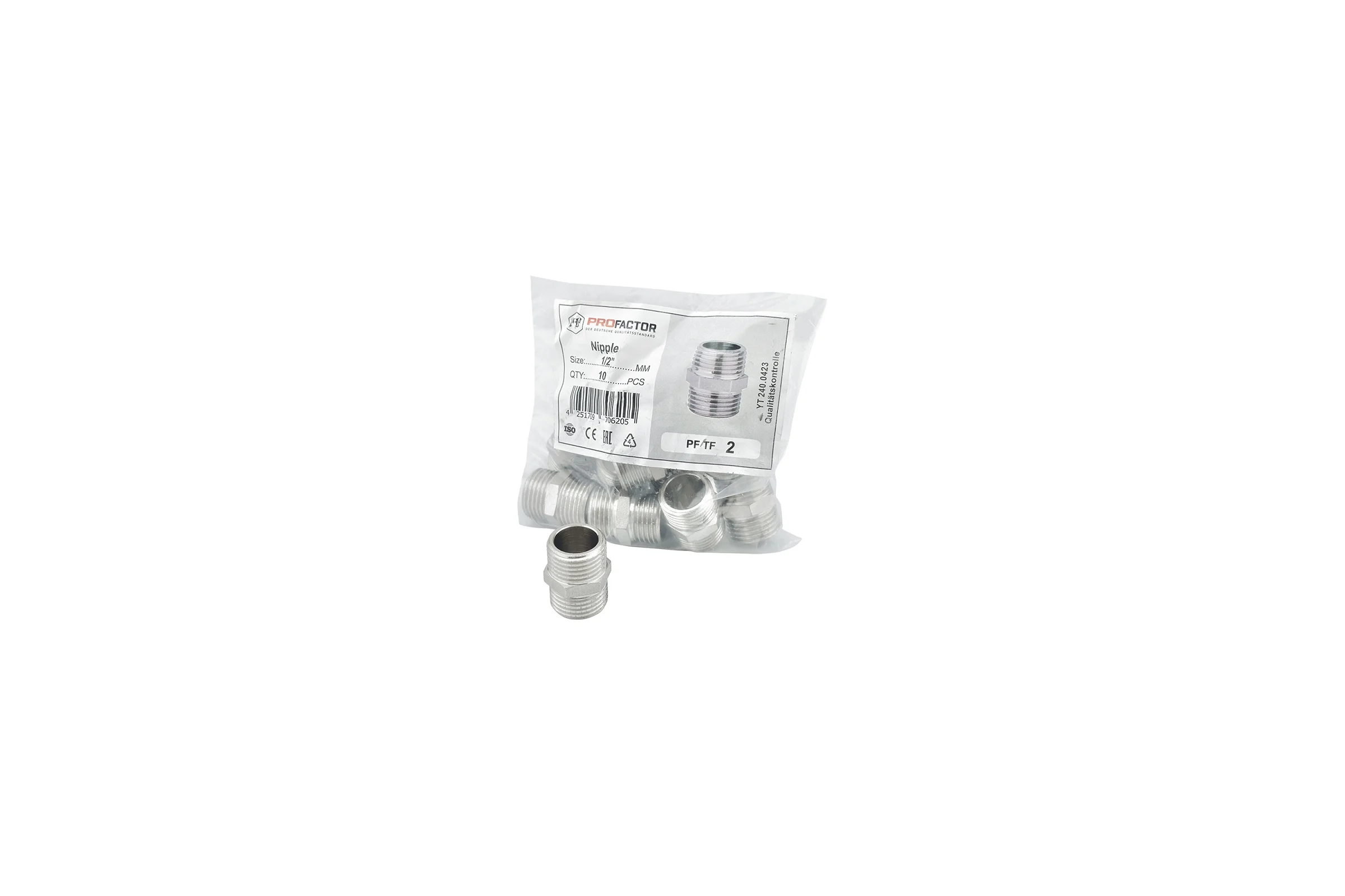 Бочонок никелированный PROFACTOR 1/2" PF TF 2