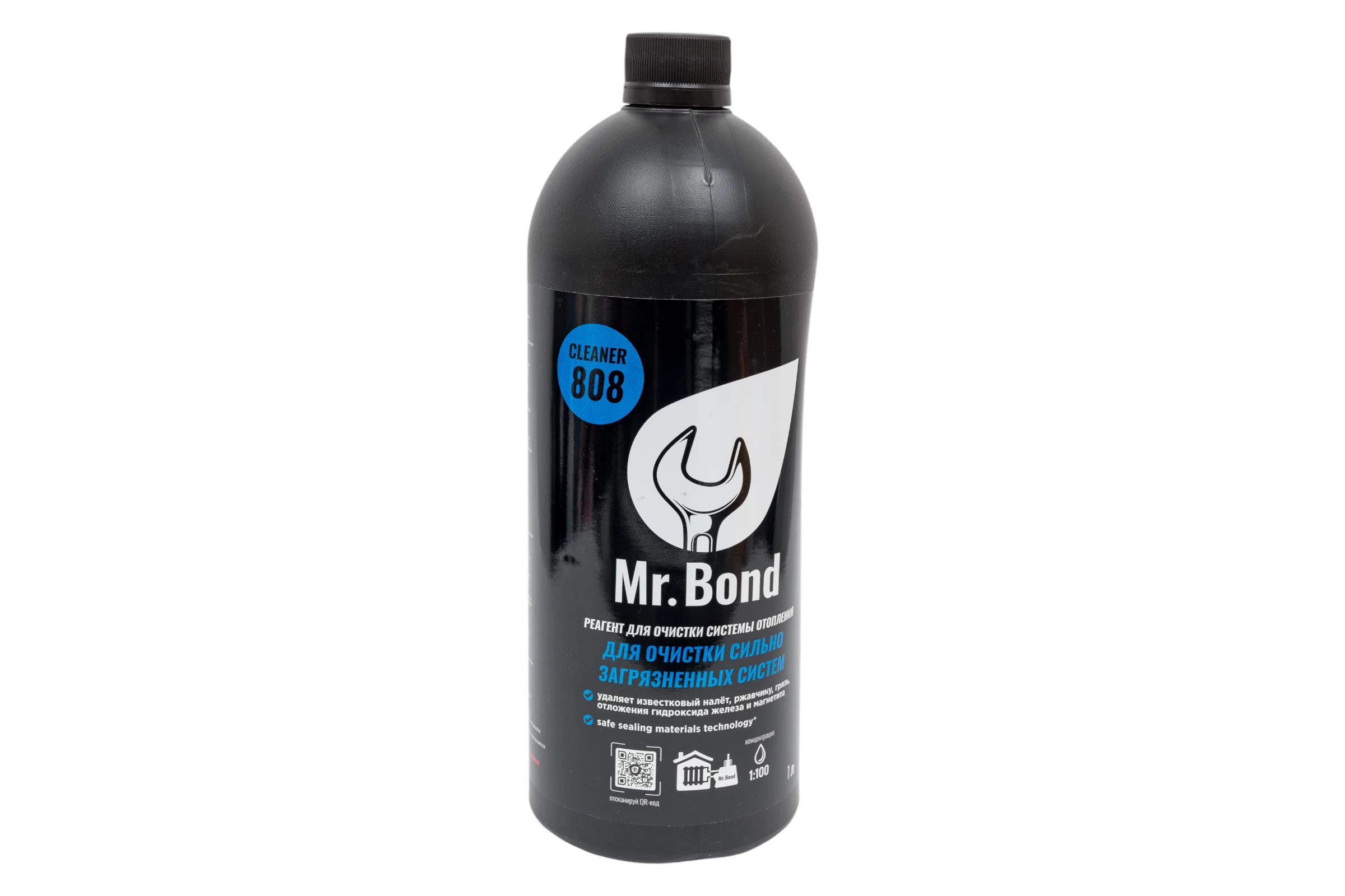 Реагент для очистки сильно загрязненных систем отопления на воде Mr.Bond Cleaner 808R MB3031808001