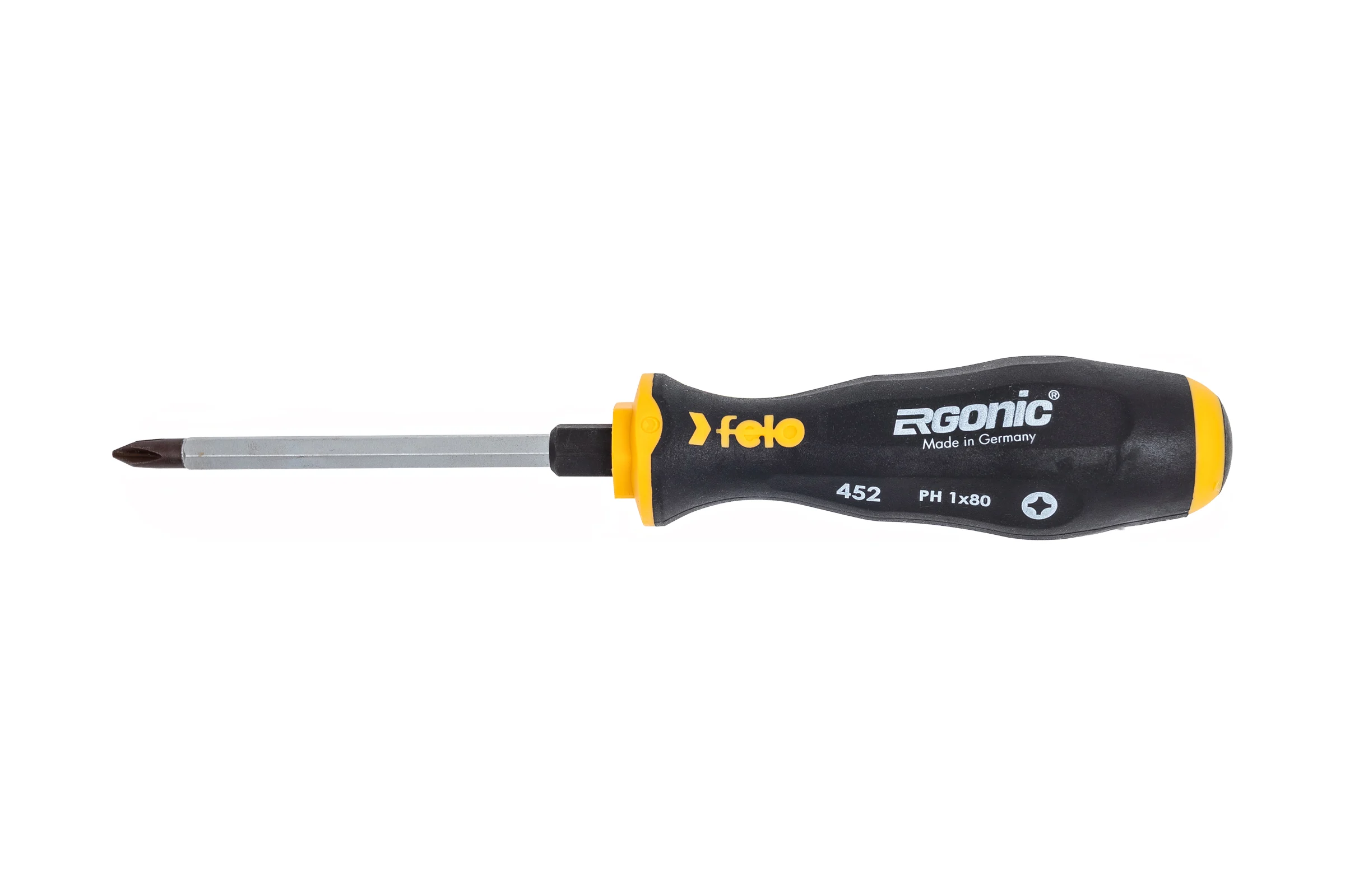 Крестовая ударная отвертка Felo Ergonic PH 1X80 45210240