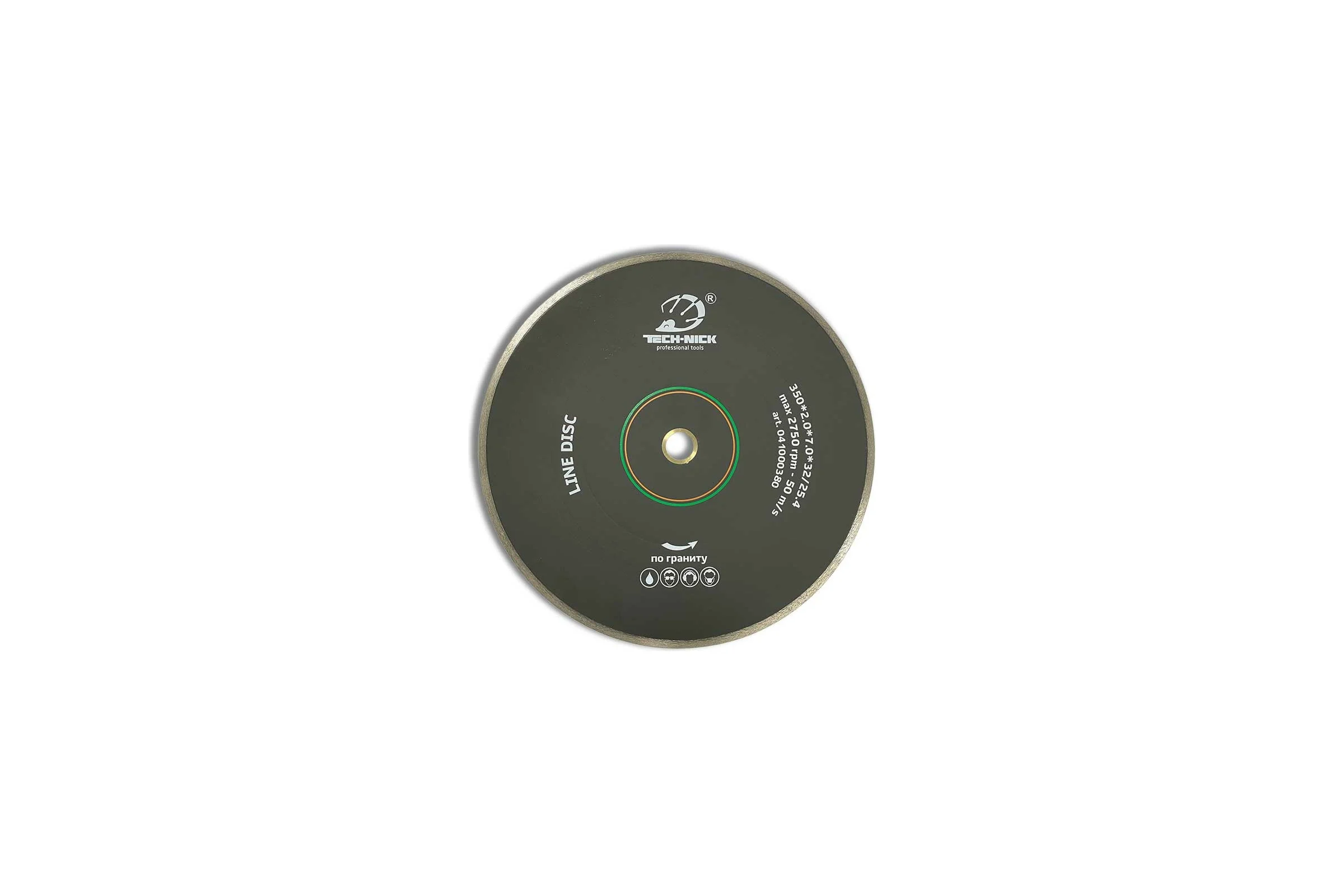 Диск алмазный сплошной по граниту LINE DISC (350х32/25.4 мм) TECH-NICK 041000380