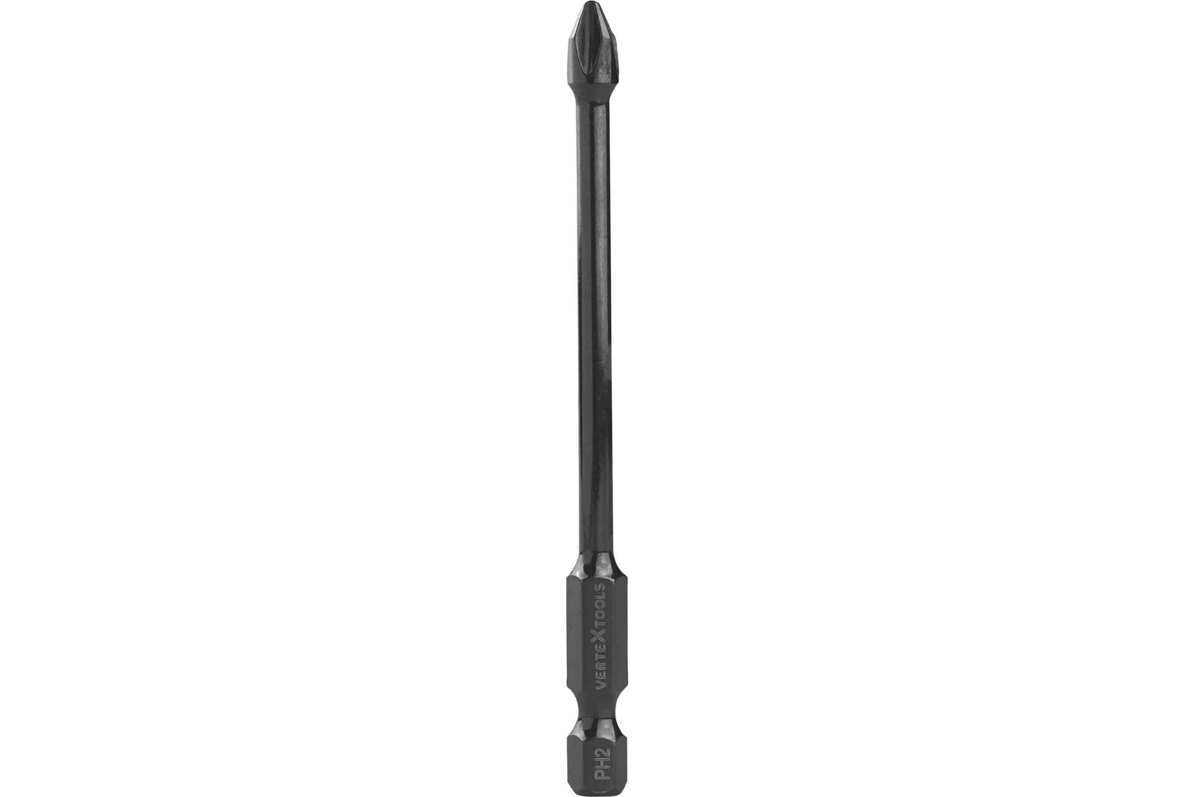 Бита IMPACT TORSION PH2, 90 мм, 2шт vertextools IP-TR-PH2-90-2