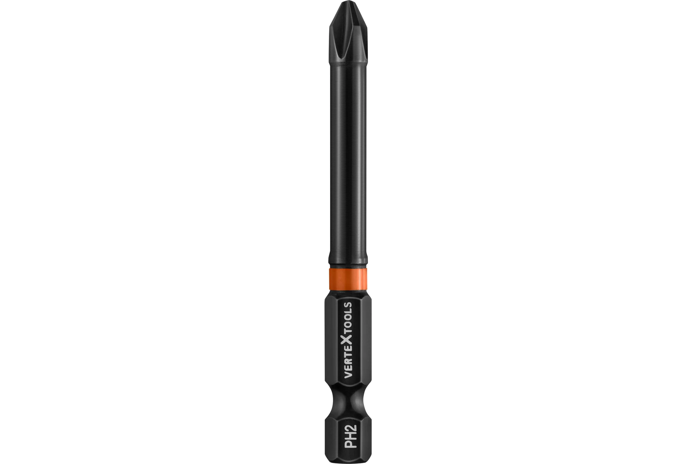 Бита IMPACT PH2, 70 мм, 2 шт vertextools IP-PH2-70-2