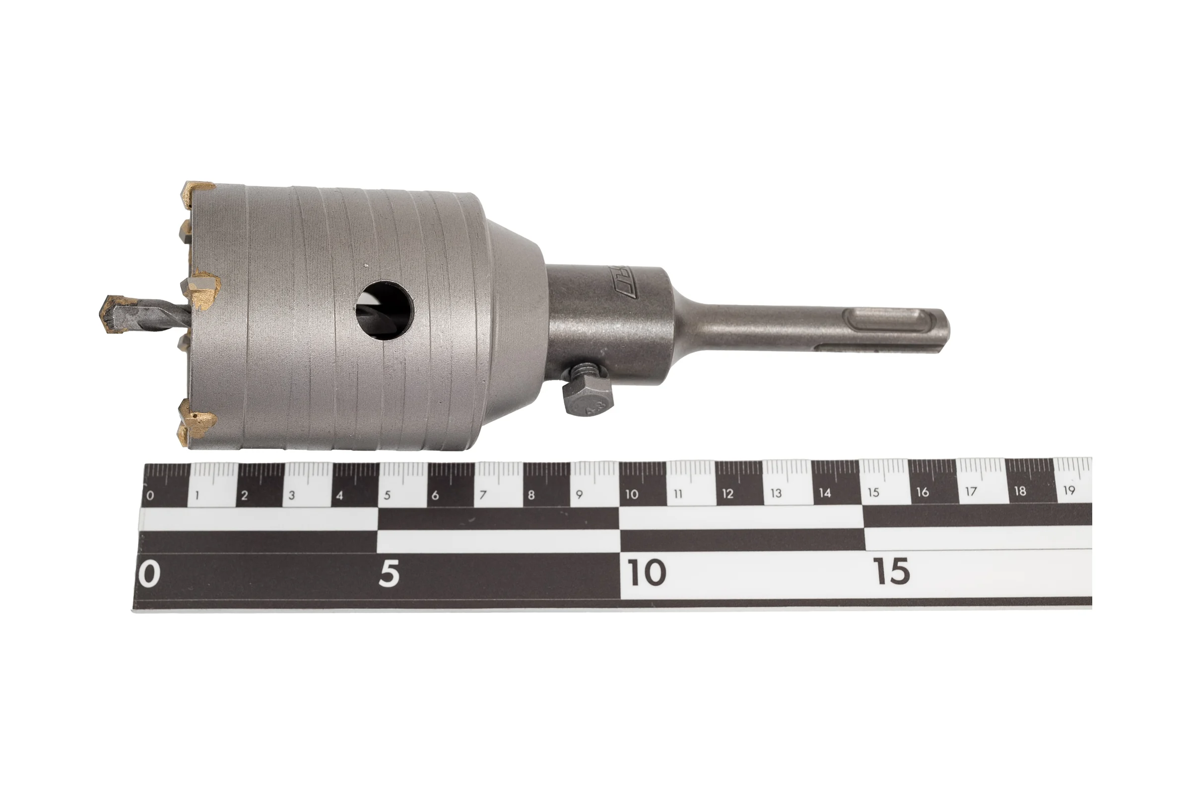 Коронка буровая 55 мм, SDS plus, в сборе ВАРЯГ 013545