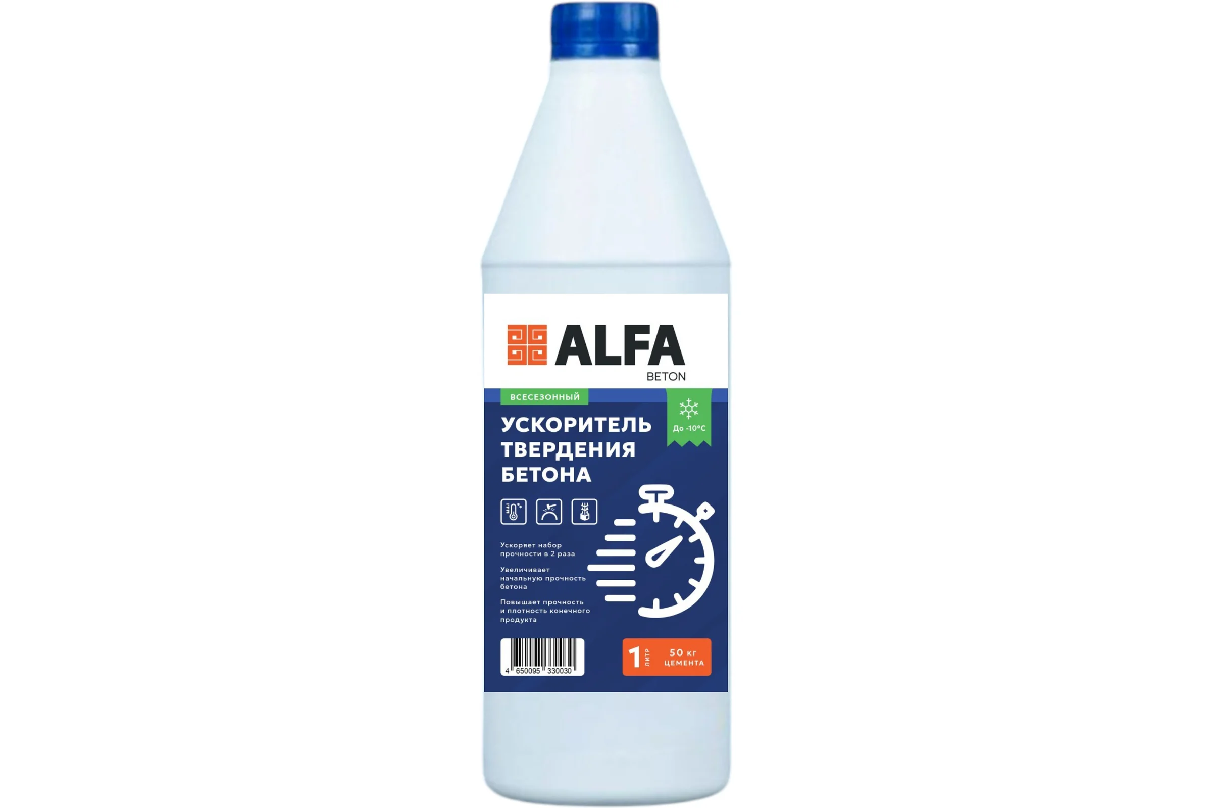 Ускоритель твердения бетона AlfaBet 1 л 30030
