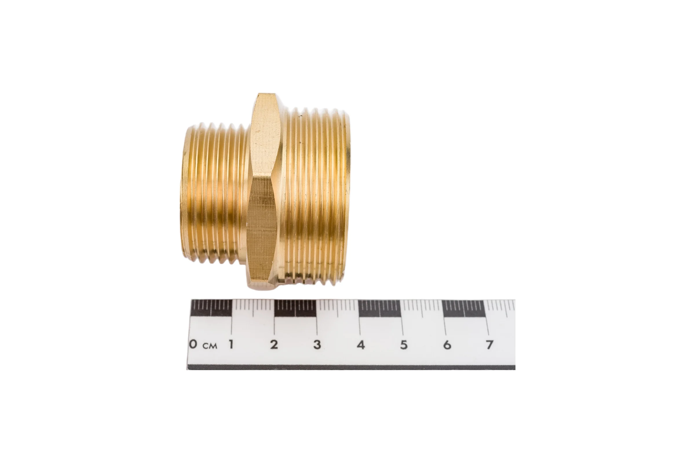 Ниппель Unipump 1"х1 1/4" НР, латунь 35762