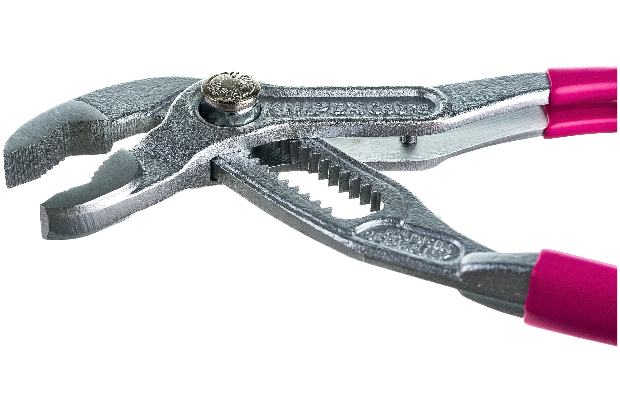 Переставные клещи KNIPEX COBRA с фиксатором, хром KN-8703125PEBK