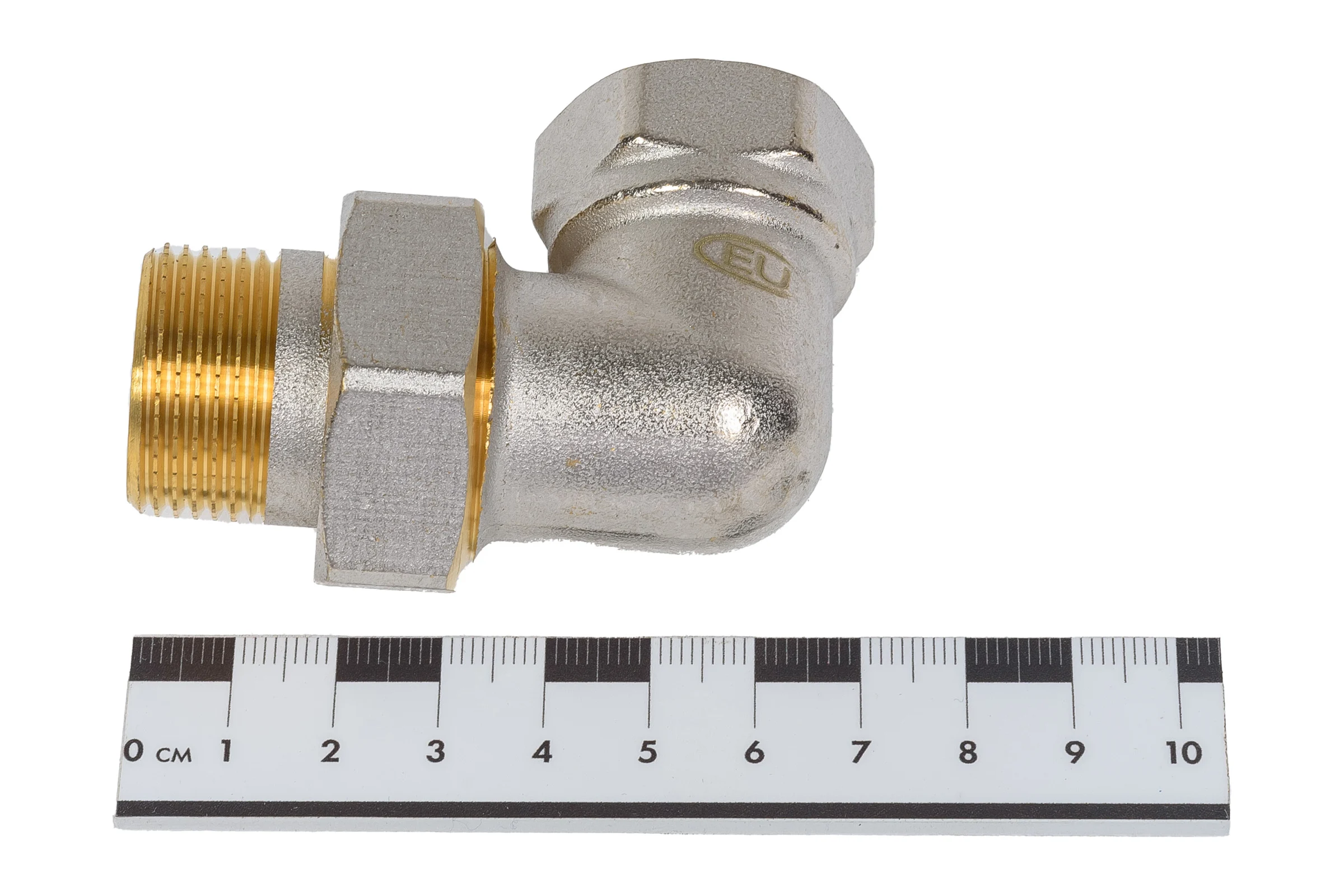Фитинг угловой с накидной гайкой KROMWELL 3/4" ВР-НР EU.ST3038045 34