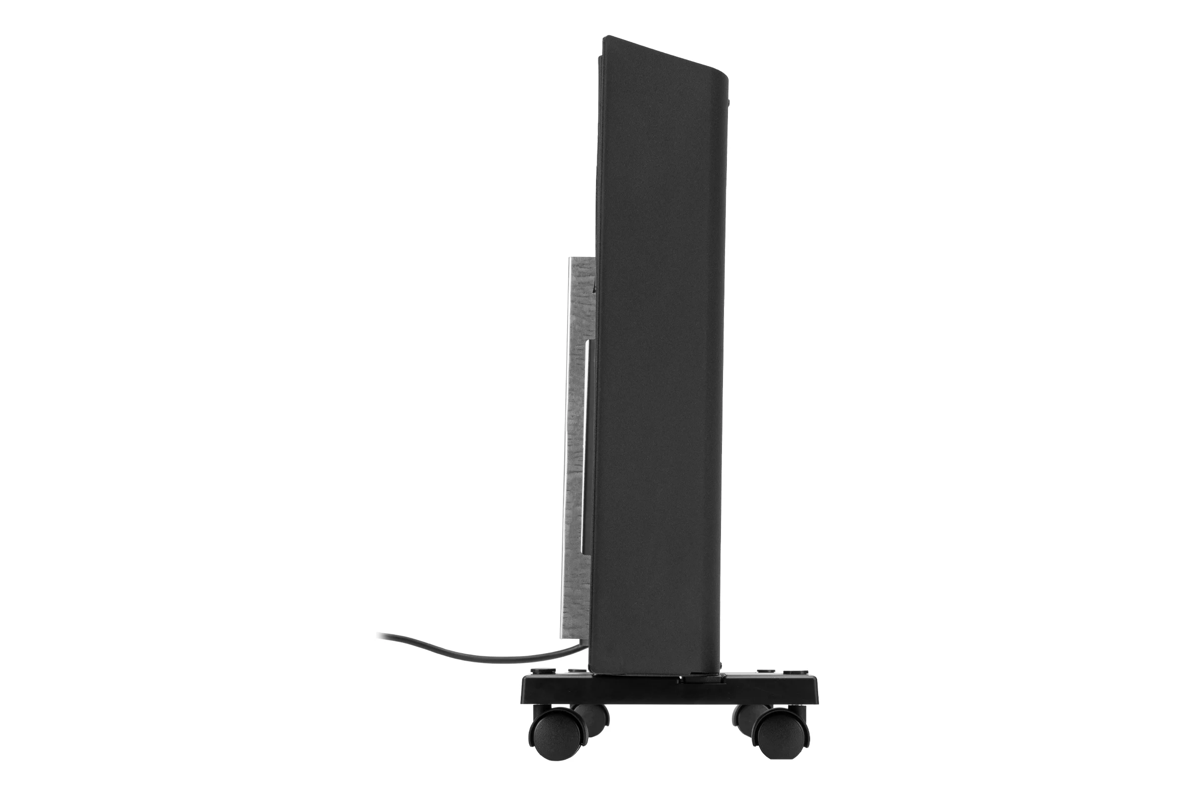 Конвектор электрический Denzel XCE-1500B, 230 В, 1500 Вт, черный, сушилка, колеса, Х-элемент 98128