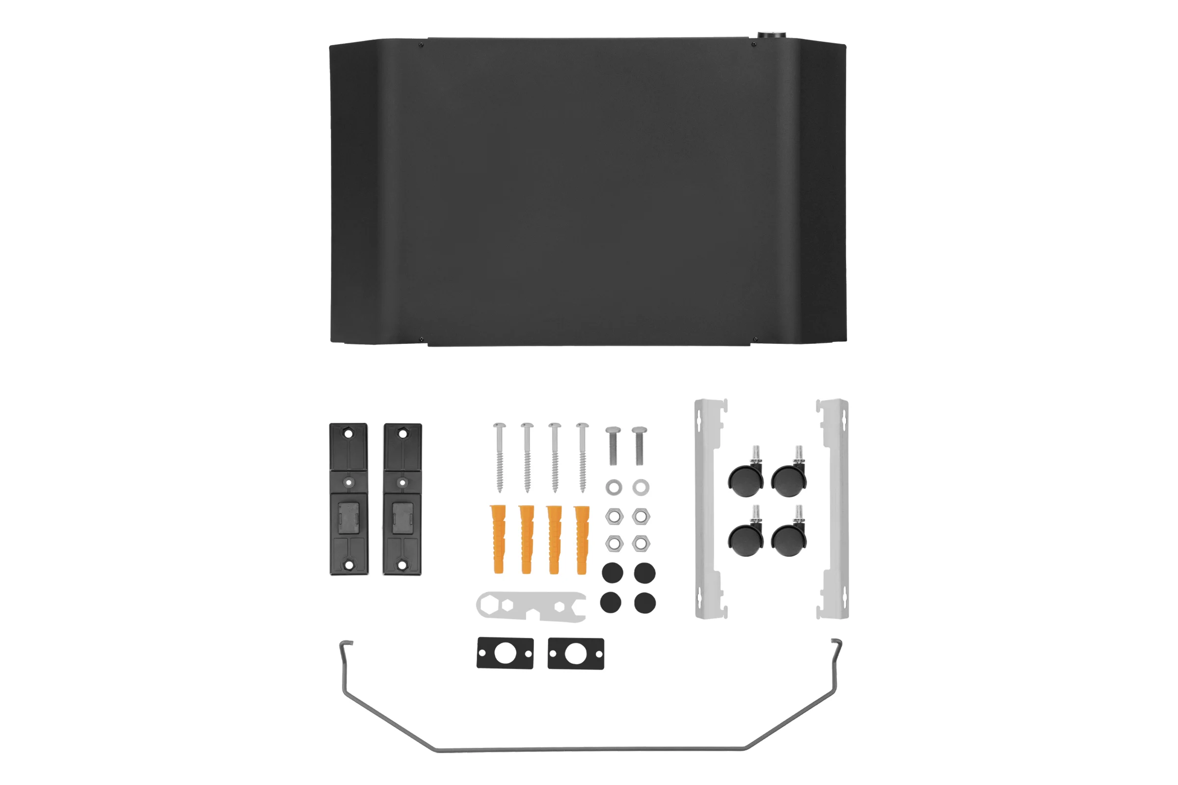 Конвектор электрический Denzel XCE-1500B, 230 В, 1500 Вт, черный, сушилка, колеса, Х-элемент 98128