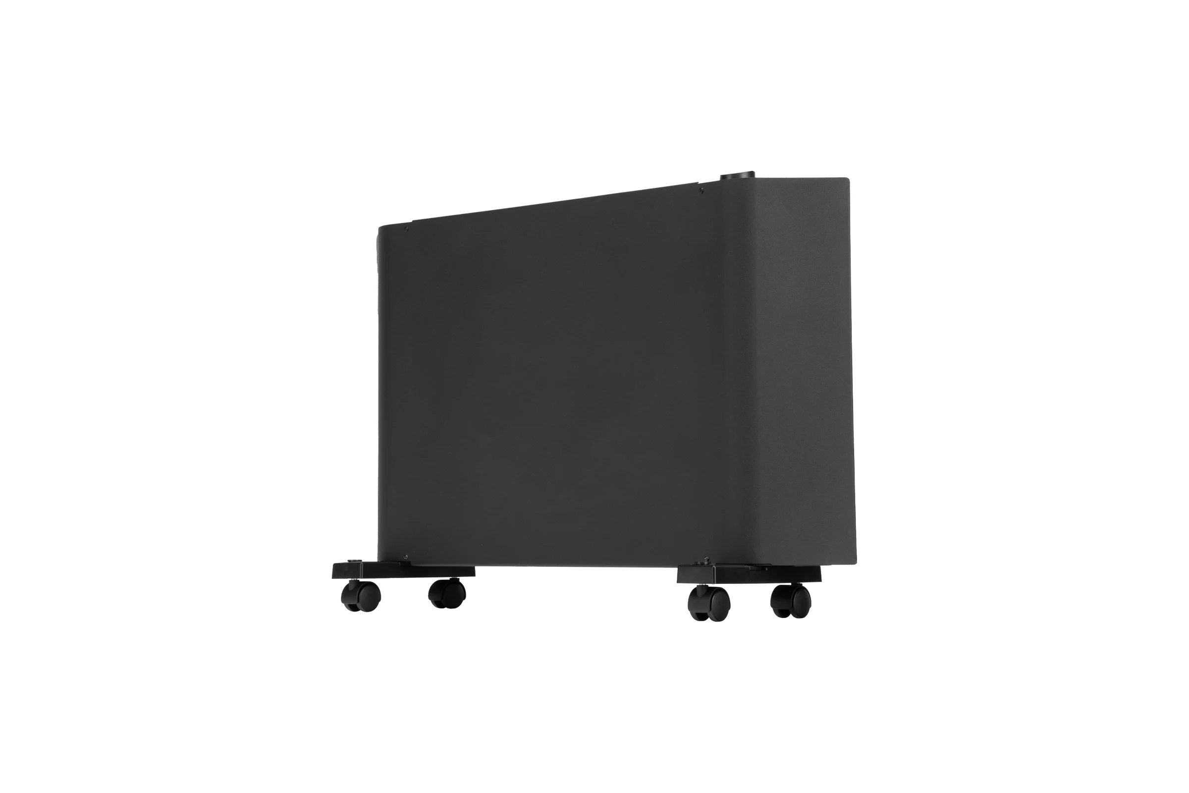 Конвектор электрический Denzel XCE-1500B, 230 В, 1500 Вт, черный, сушилка, колеса, Х-элемент 98128