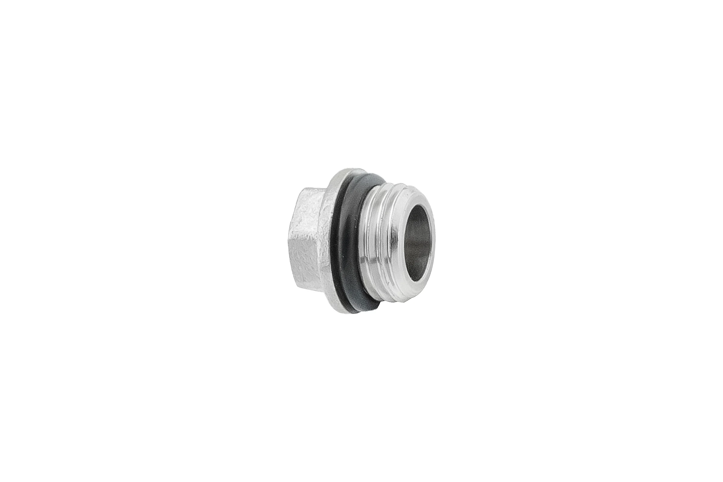 Заглушка PROFACTOR с наружной резьбой и уплотнением никелированная 1/4" PF TF 33R