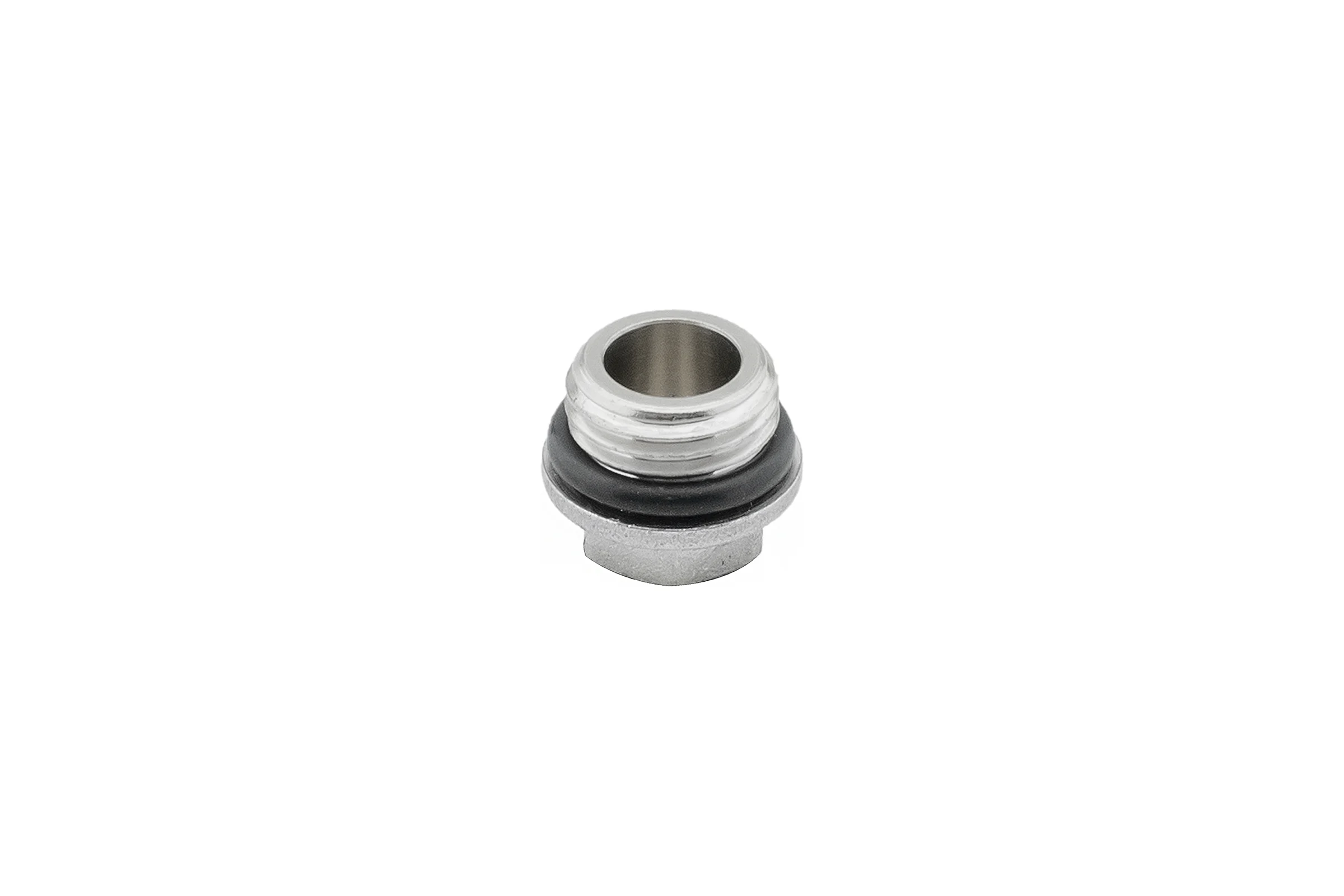Заглушка PROFACTOR с наружной резьбой и уплотнением никелированная 1/4" PF TF 33R