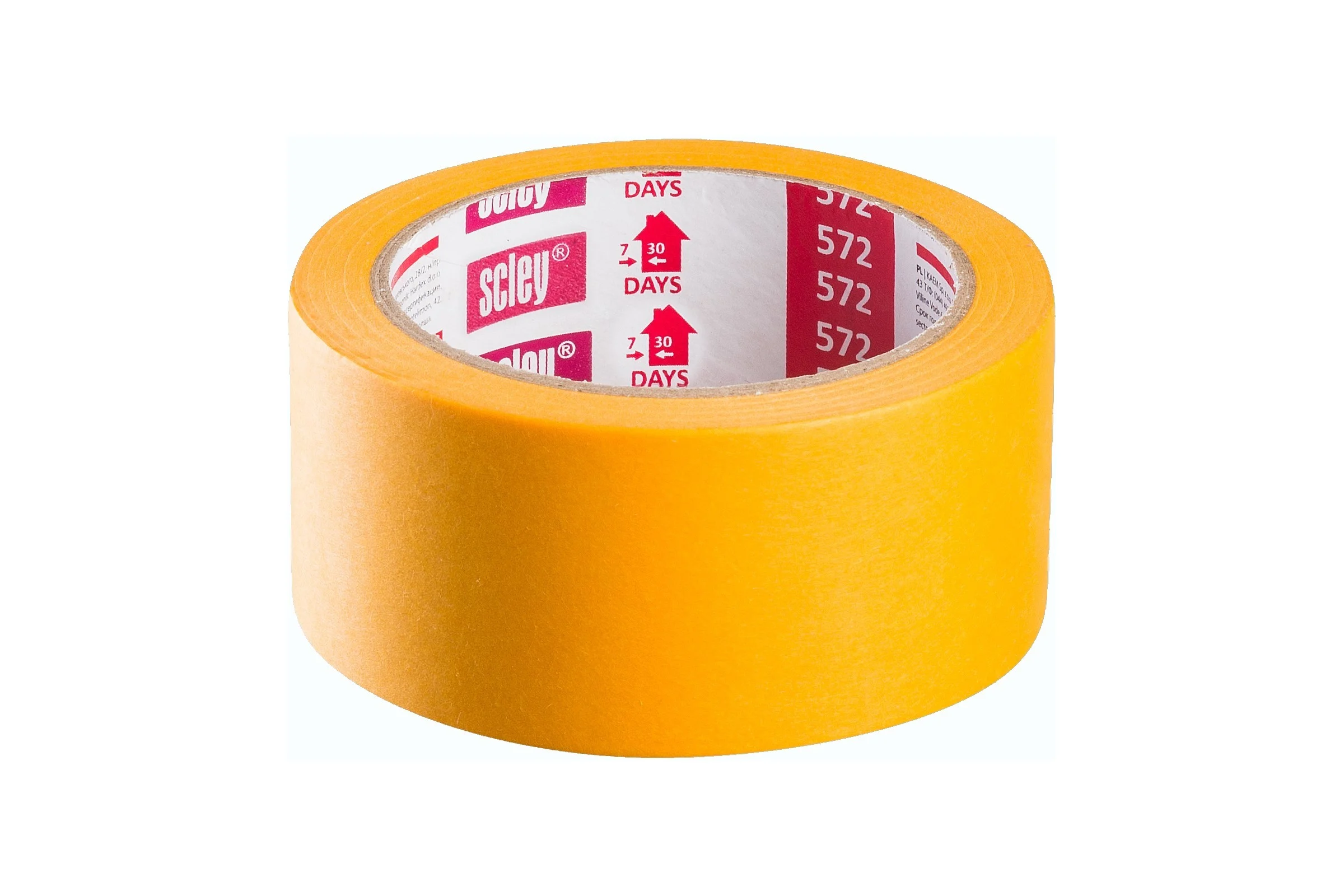Малярная лента SCLEY серия 572, ультратонкая, 38 мм х 33 м, 0300-723338
