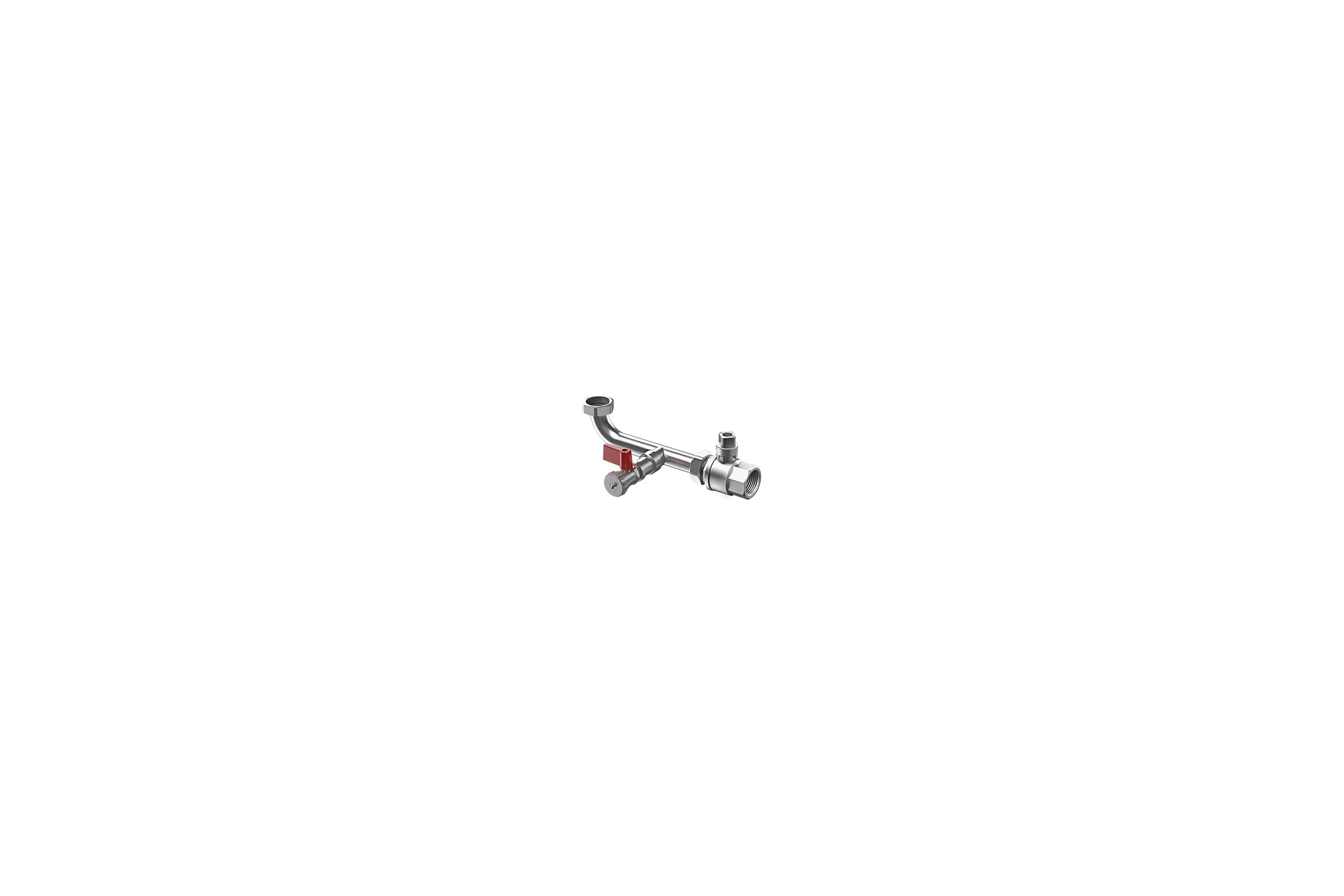 Запорный кран со сливом AG R 1" Reflex 9119204