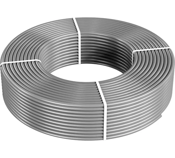 Труба KRATS PE-Xa/EVOH 20x2,8 бухта 100м с антидиффузионным слоем (металлик) K-PEXa-m20-28-100