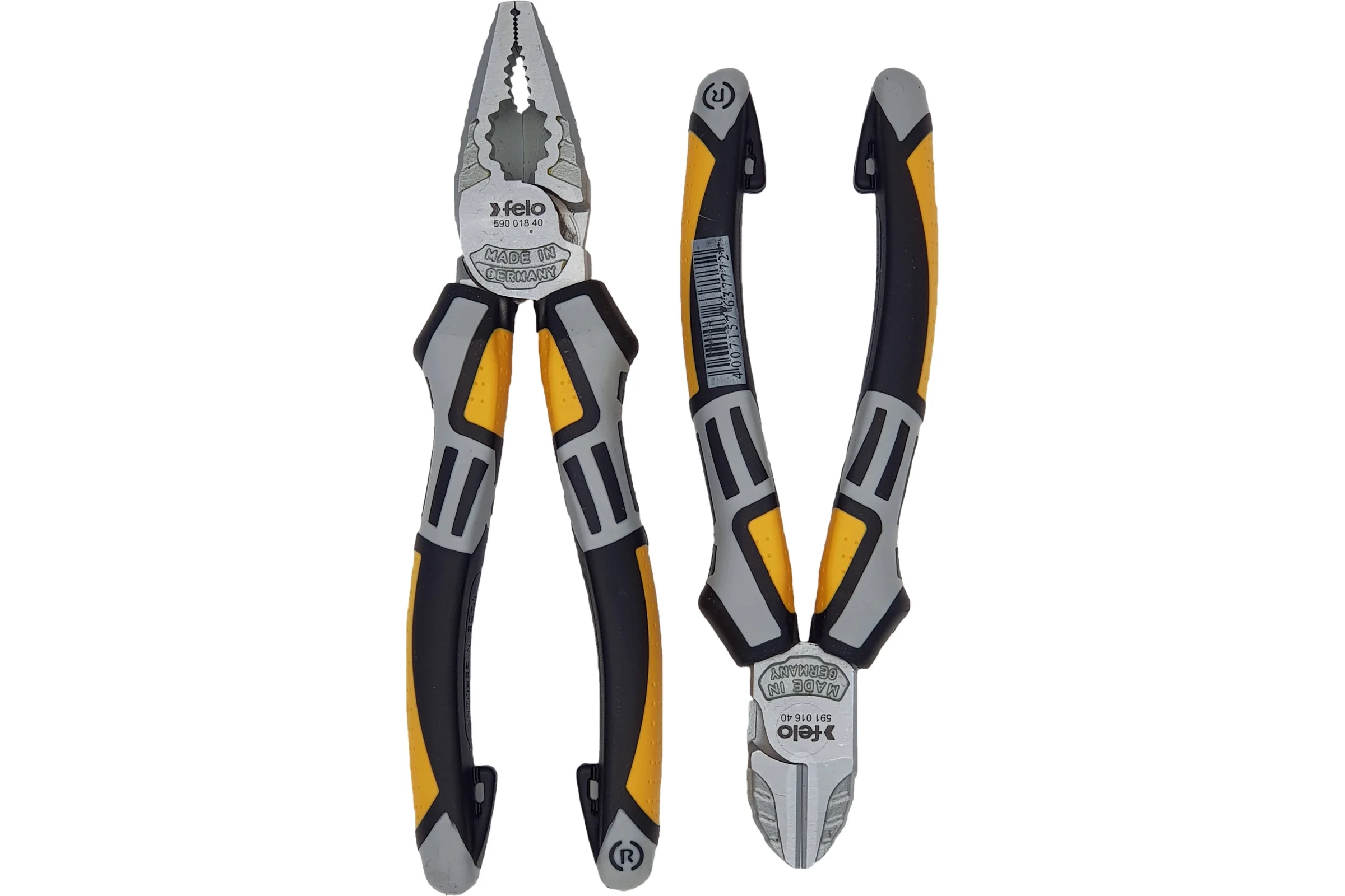 Набор отверток Felo Ergonic SL, PH, PZ с бокорезами и пассатижами, в сумке 40090504