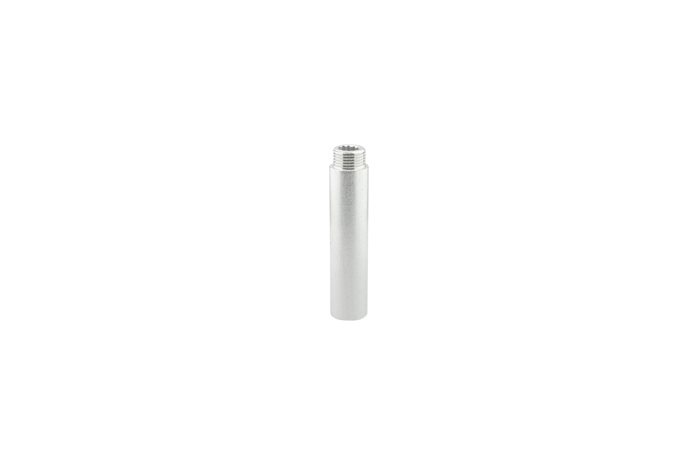 Удлинитель никелированный PROFACTOR в/н 1/2" - 100 мм PF TF 100.100