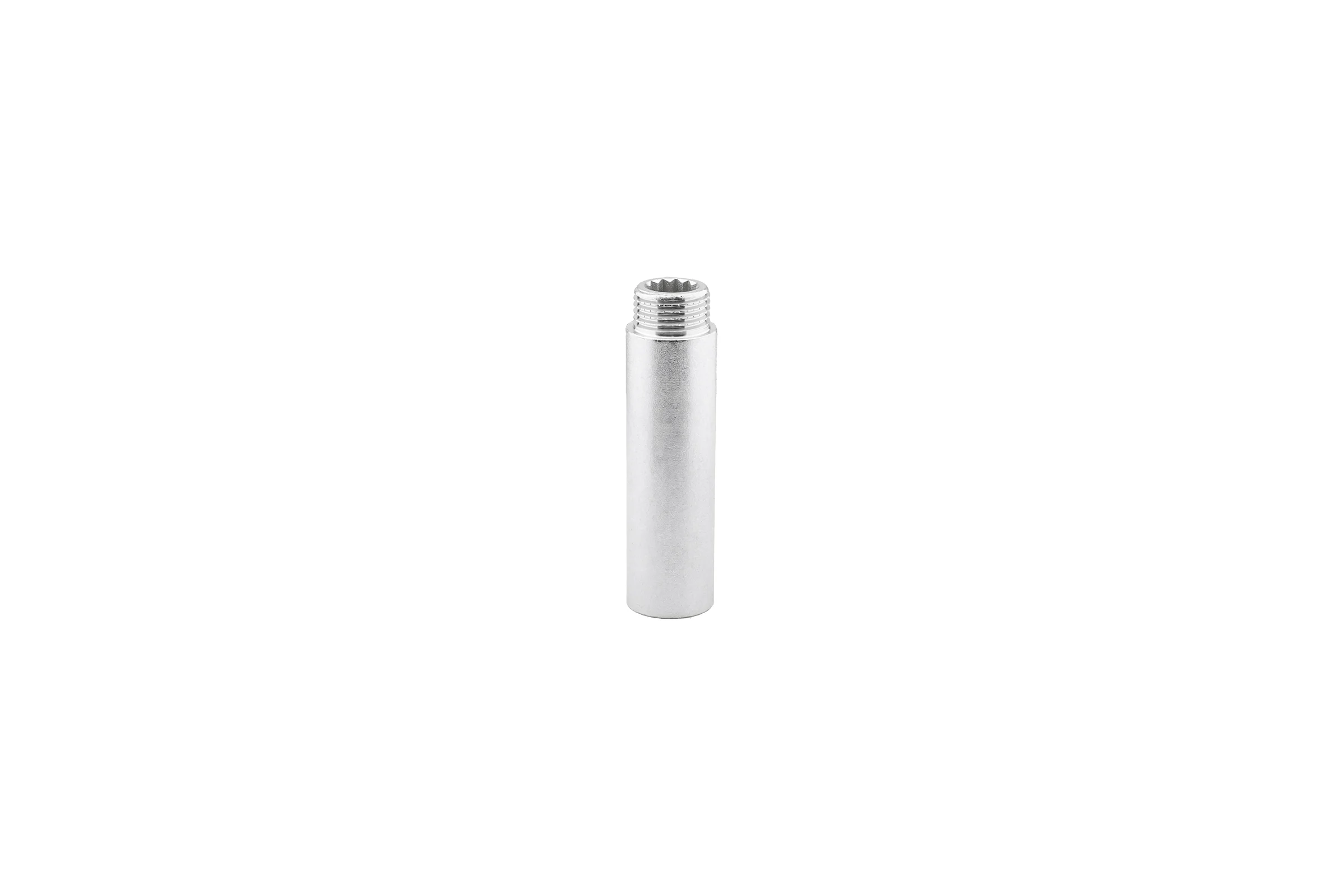 Удлинитель никелированный PROFACTOR в/н 1/2" - 80 мм PF TF 100.80