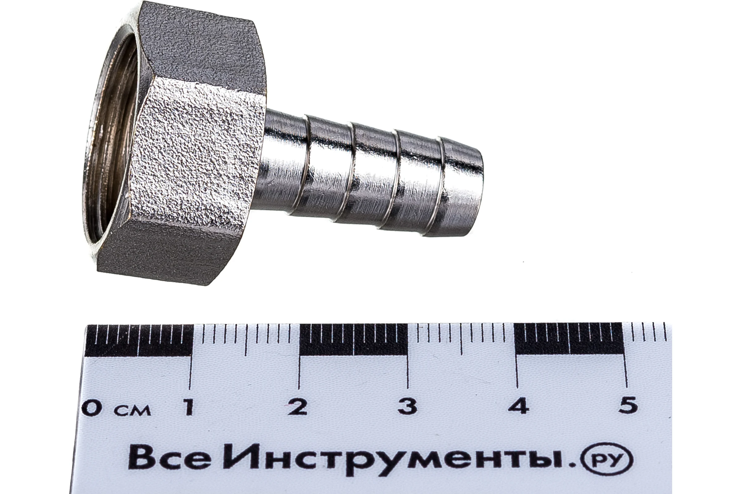 Комплект штуцер с хомутом для газа РОСТерм латунь с покр.1/2x10 ВР, хомут винт. 10-16 CNCT-F15