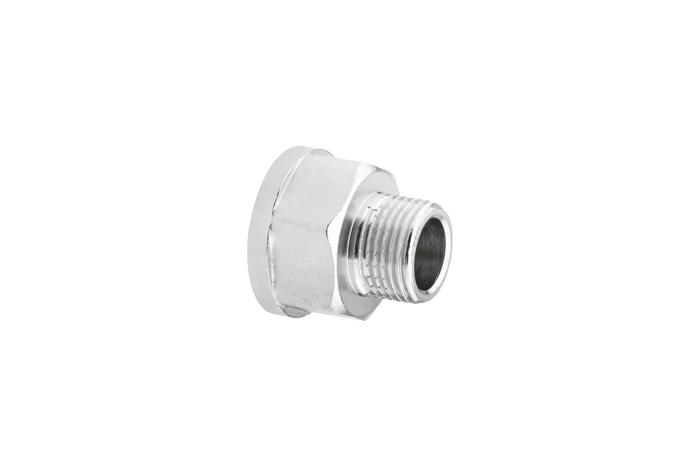 Удлинитель переходной никелированный PROFACTOR в/н 1/2" х 3/8"- 15 мм PF TF 103