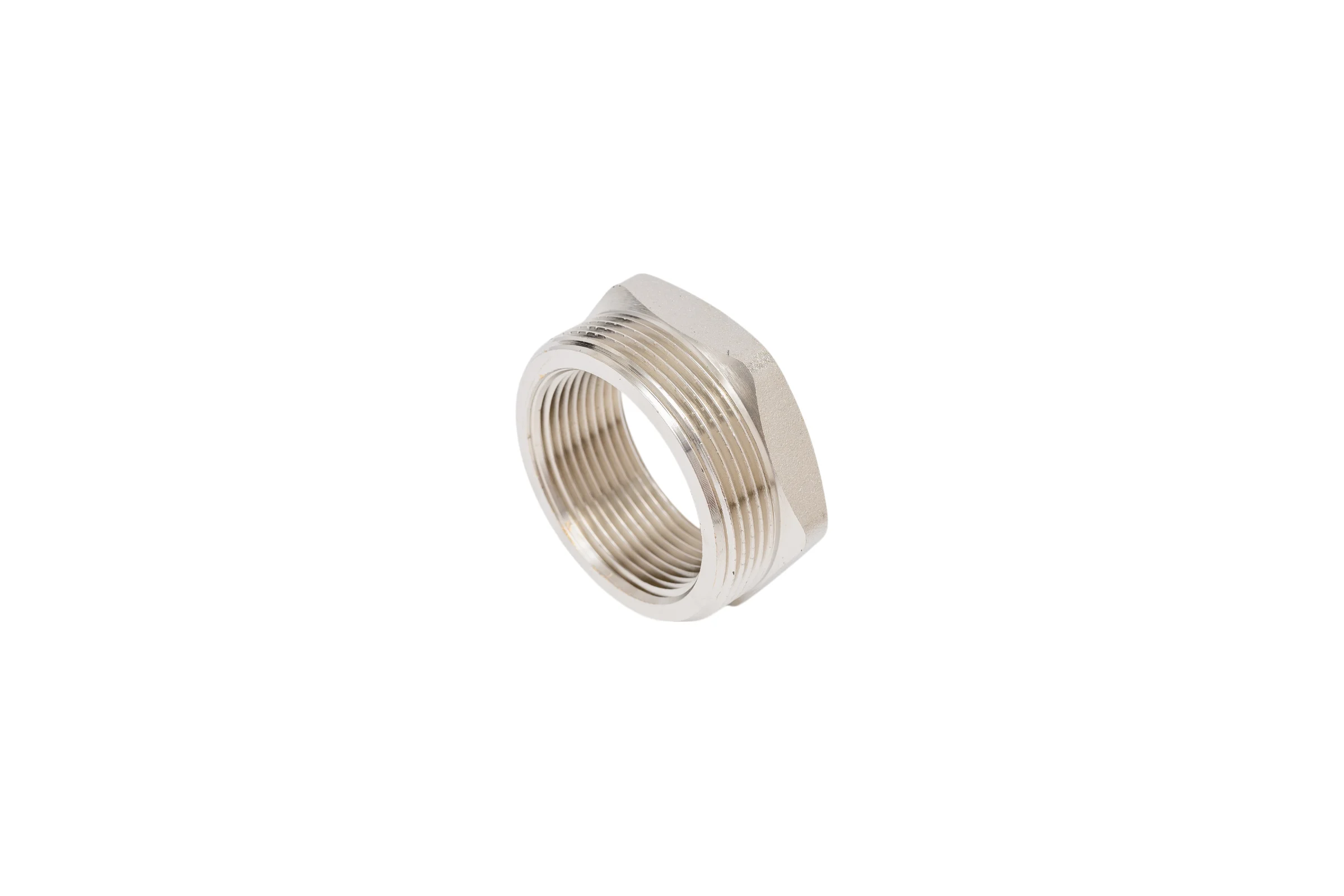 Переходник-футорка TEBO ВН/НАР 1.1/2"x2" латунь T-ЛР.П.2.112-2.CN