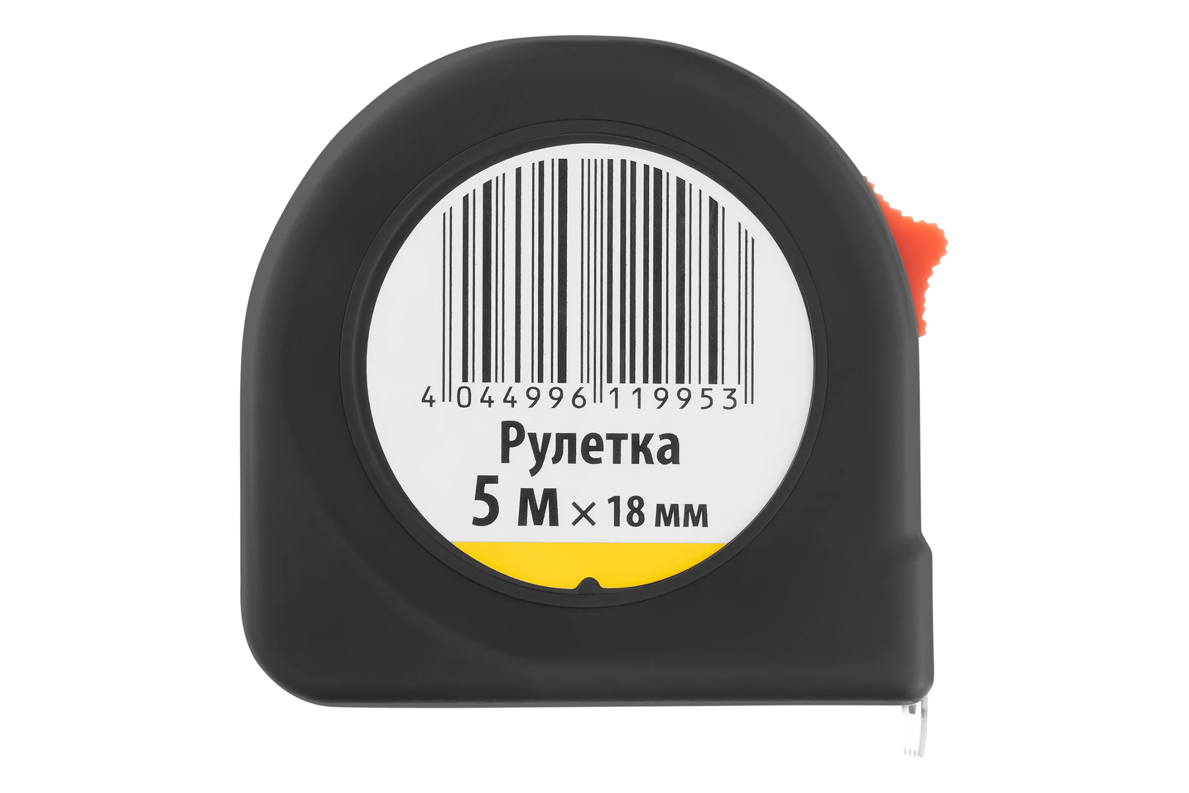 Рулетка Без бренда 5 м х 18 мм, пластиковый корпус 31322