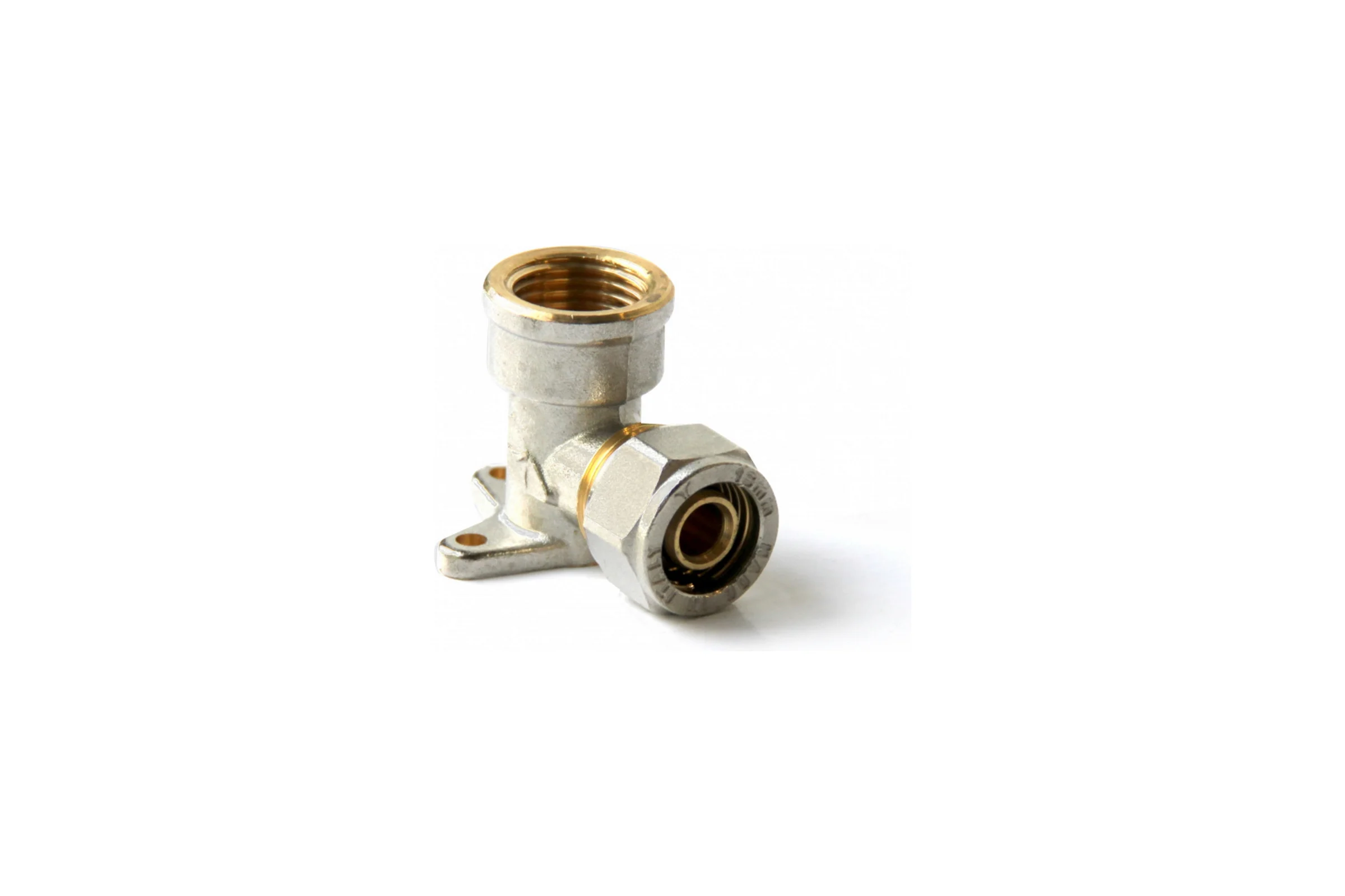 Угольник с креплением PRO AQUA ВР компресс ШК 20x1/2 k22-20-f15b
