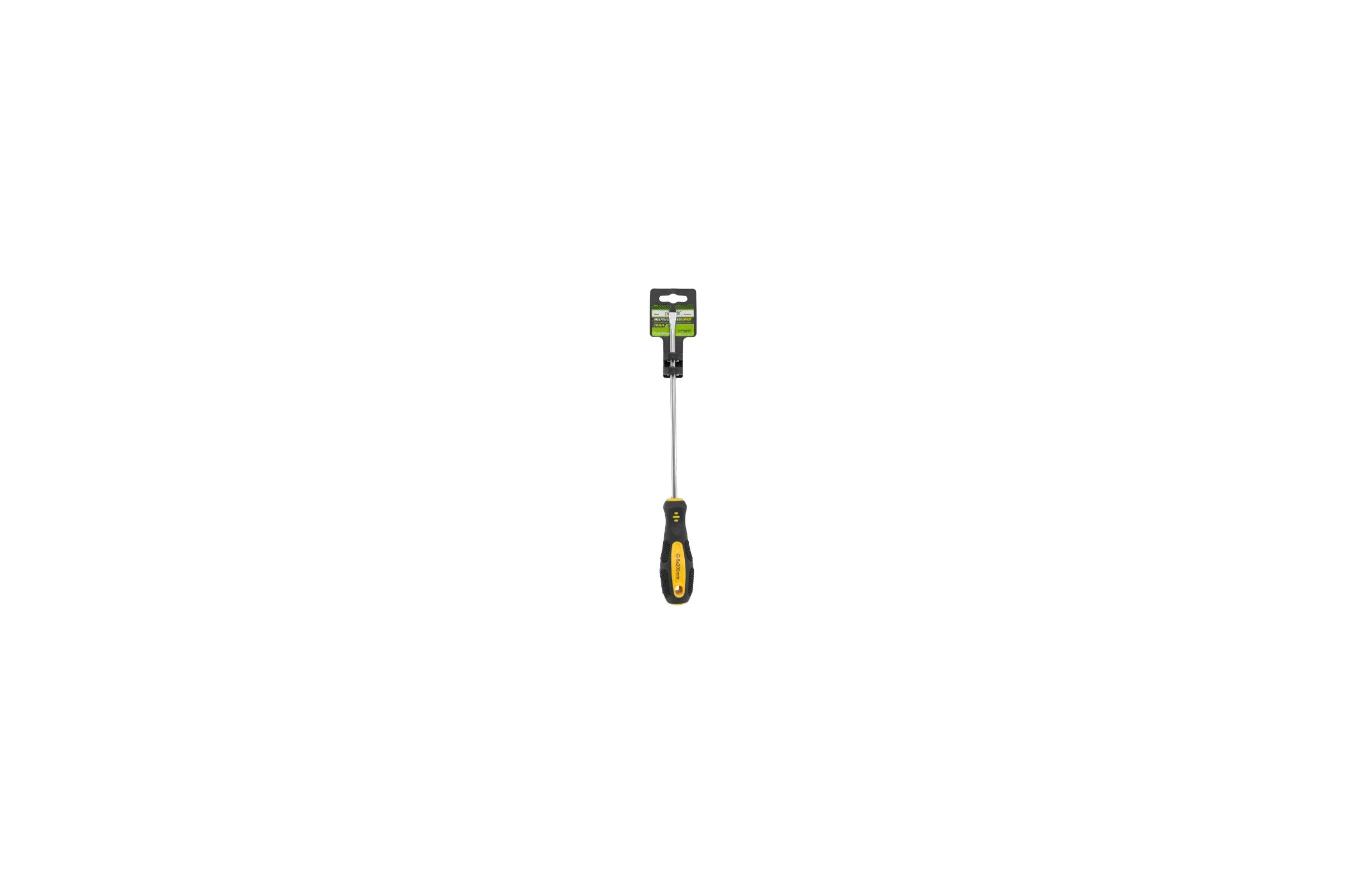 Отвертка шлицевая Pobedit Expert Cr-V, SL6х200 мм 2561620