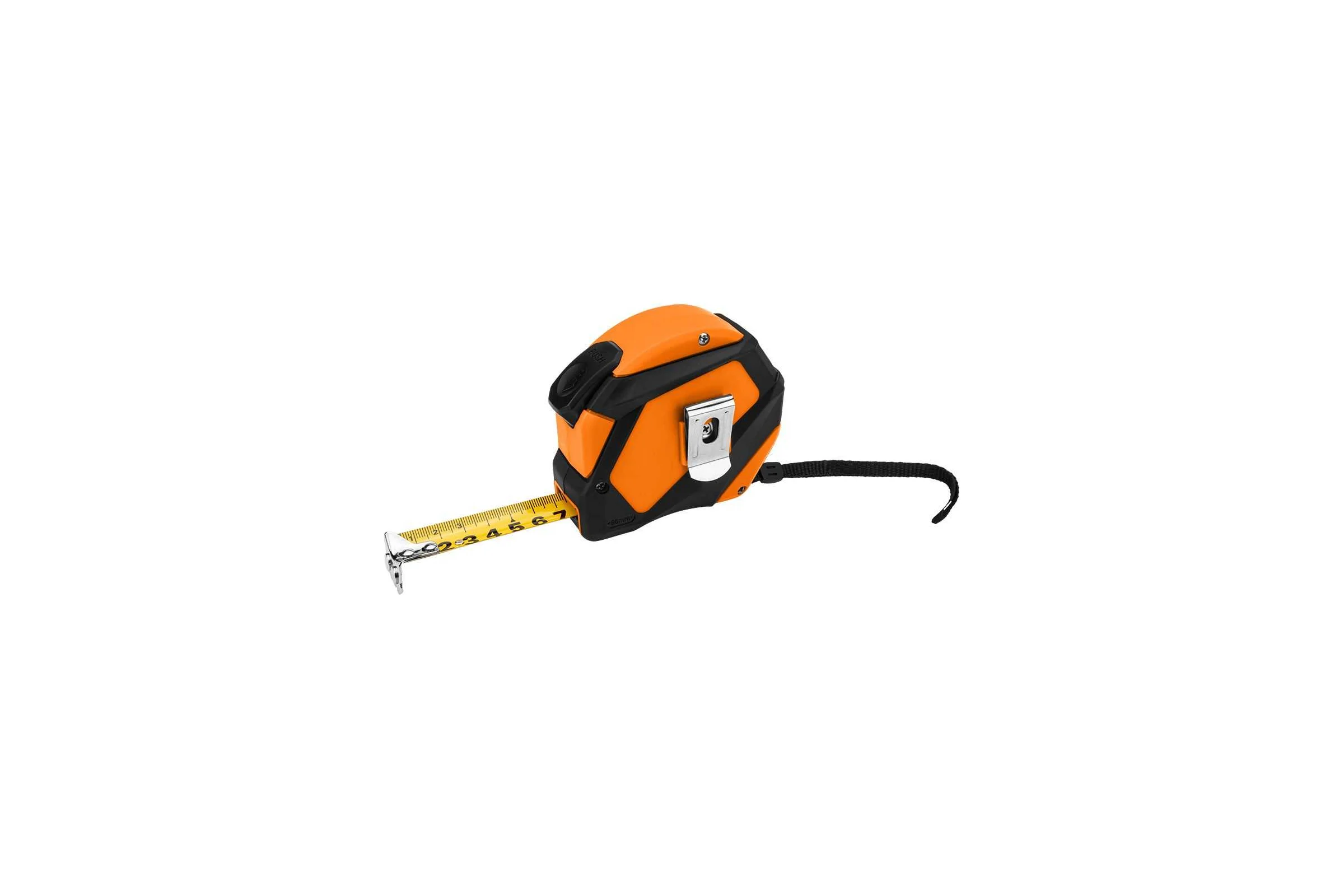 Стальная рулетка NEO TOOLS 3 м, 16 мм, автоблокировка, кнопка остановки, магнит 67-231
