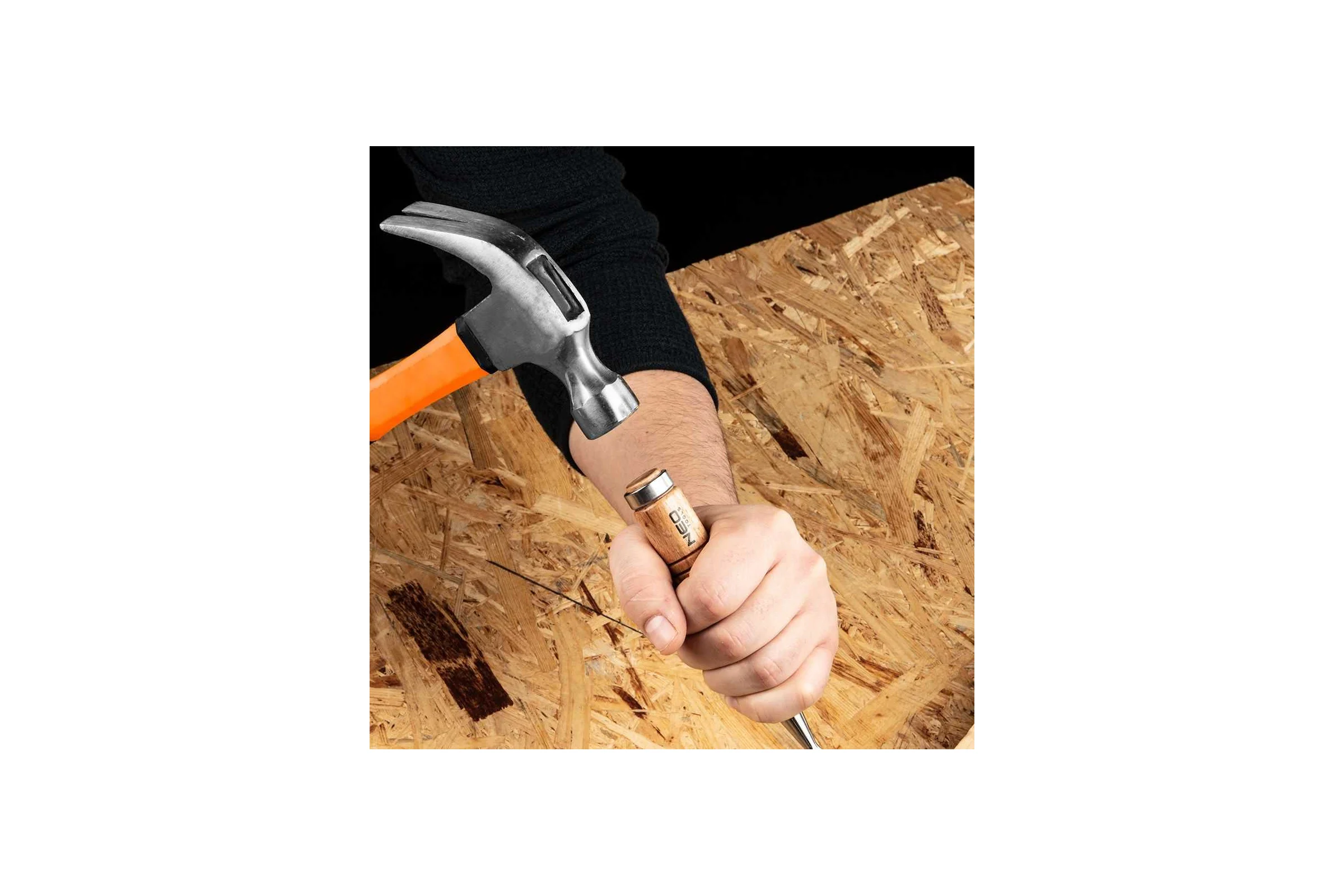 Зубило NEO TOOLS 32 мм, CRV, деревянная ручка 37-832