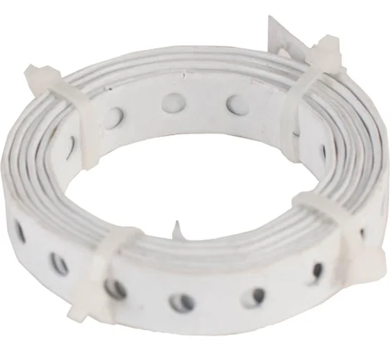 Монтажная перфорированная лента Suki 17x0.8 белая 1.5м 158690