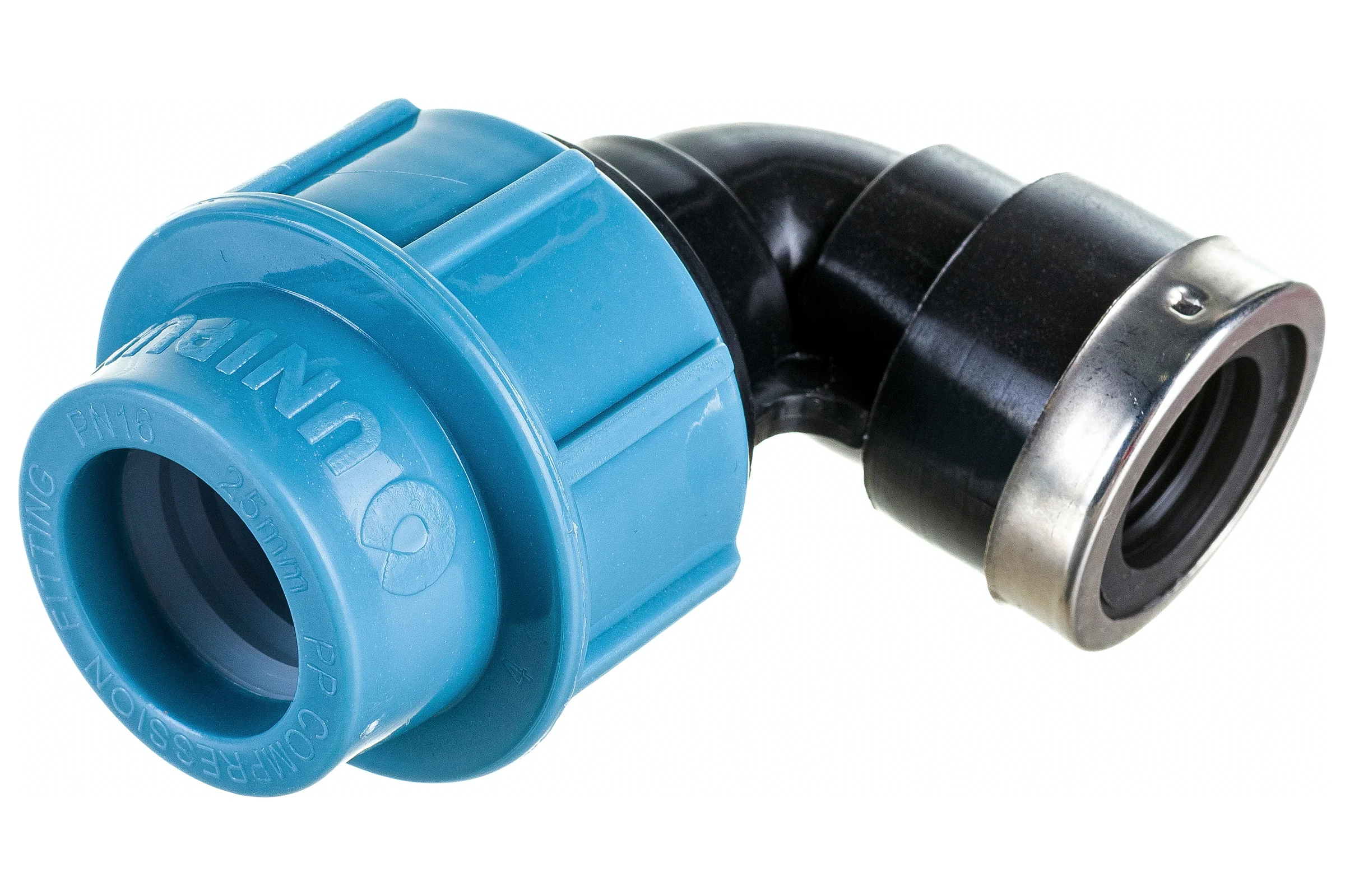 Отвод с внутренней резьбой (90°; 25х1/2") Unipump 76032
