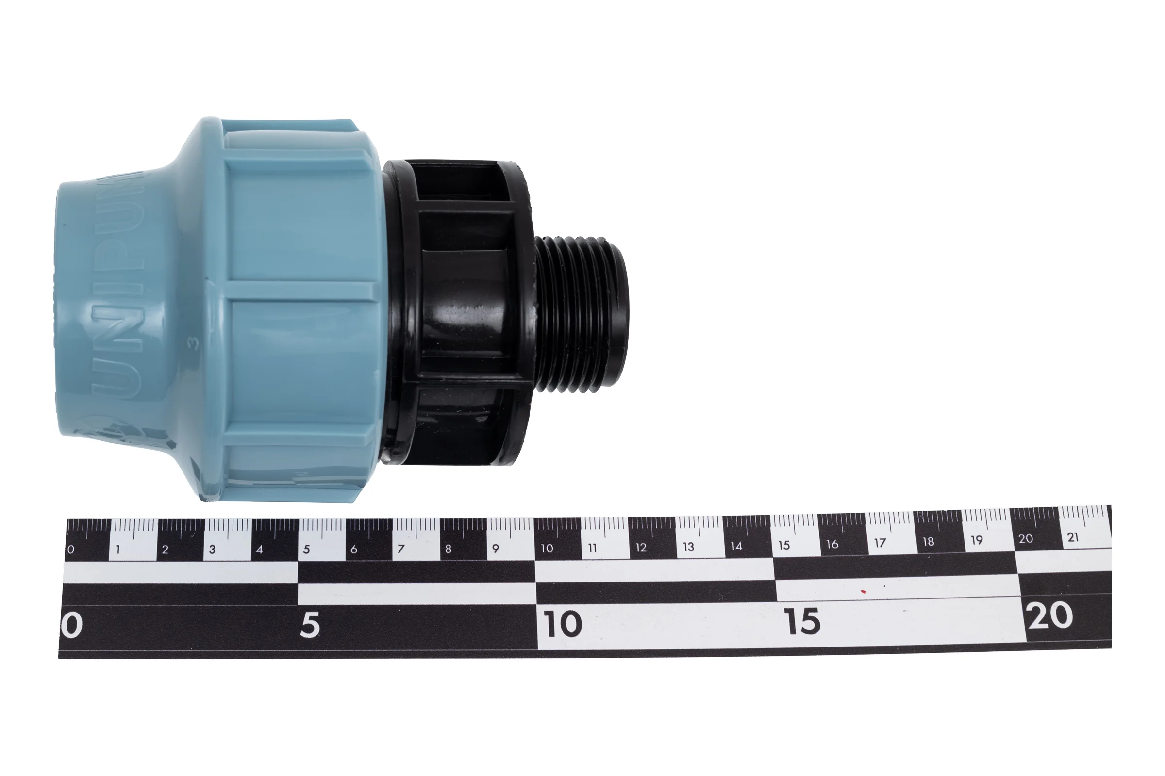 Переход на наружную резьбу (40 мм, 1") Unipump 43195