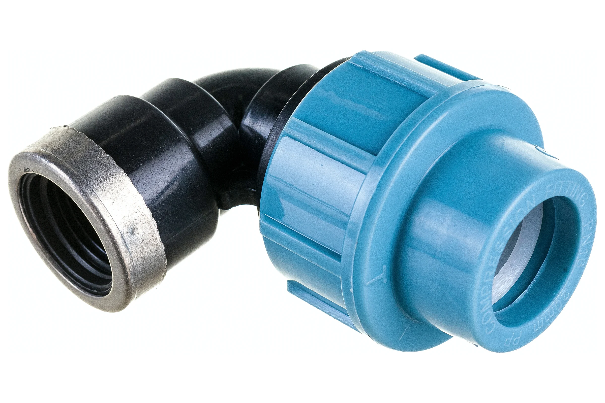 Отвод с внутренней резьбой (90°; 20х1/2") Unipump 97182