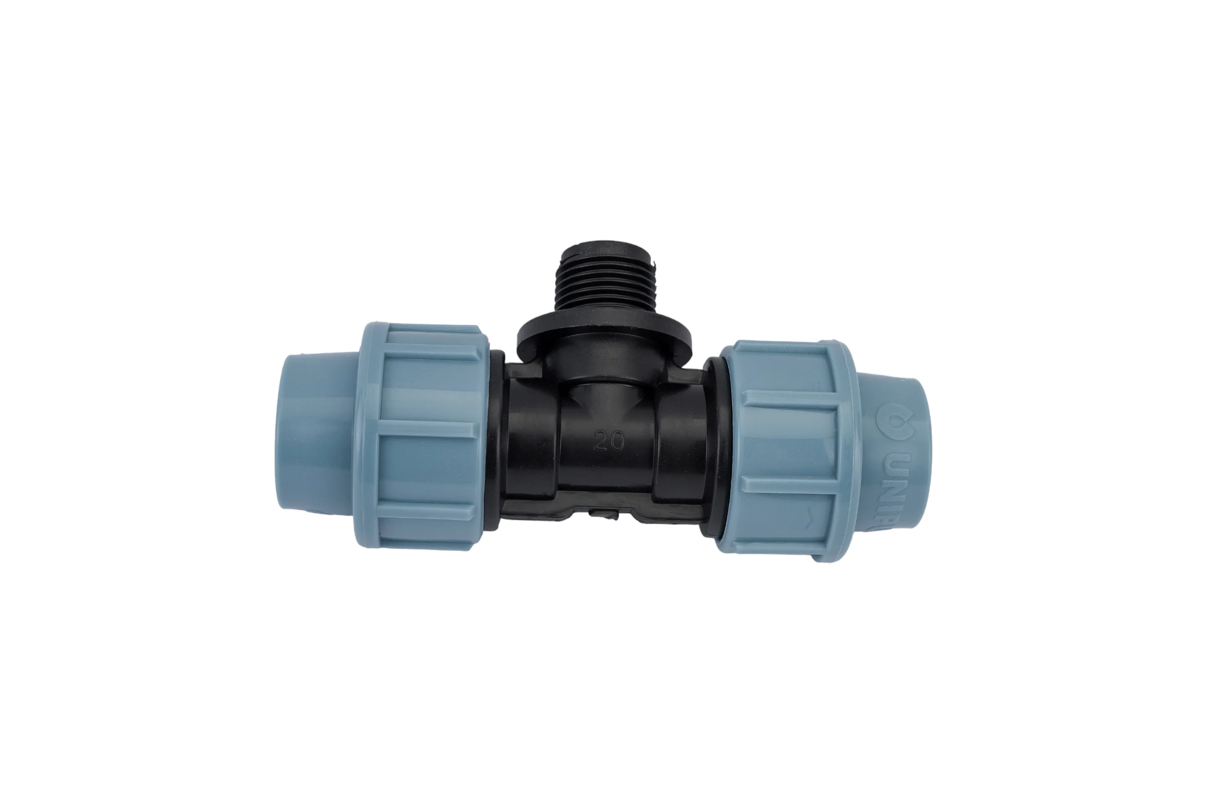 Тройник с наружной резьбой (20 мм, 1/2") Unipump 74623