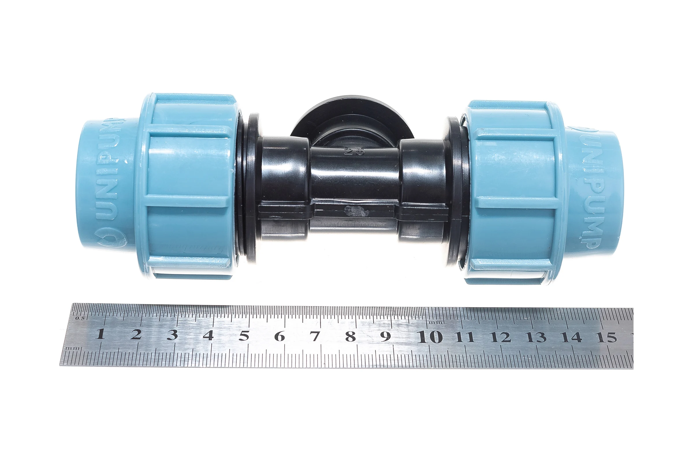 Тройник с наружной резьбой (25 мм, 1/2") Unipump 37823