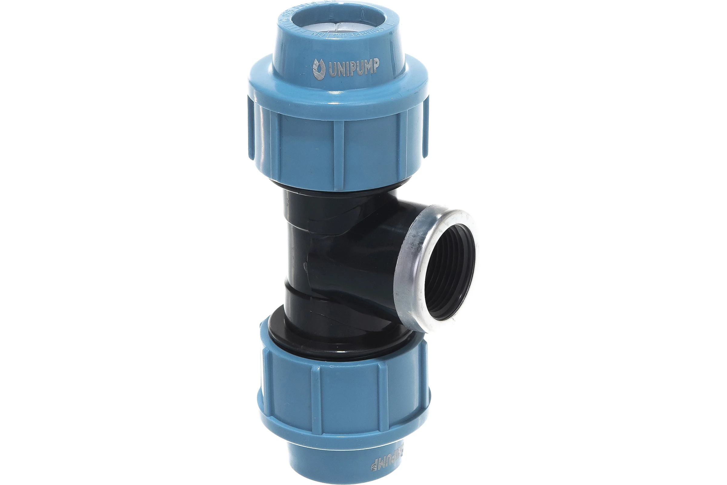 Тройник с внутренней резьбой (25 мм, 3/4") Unipump 11068