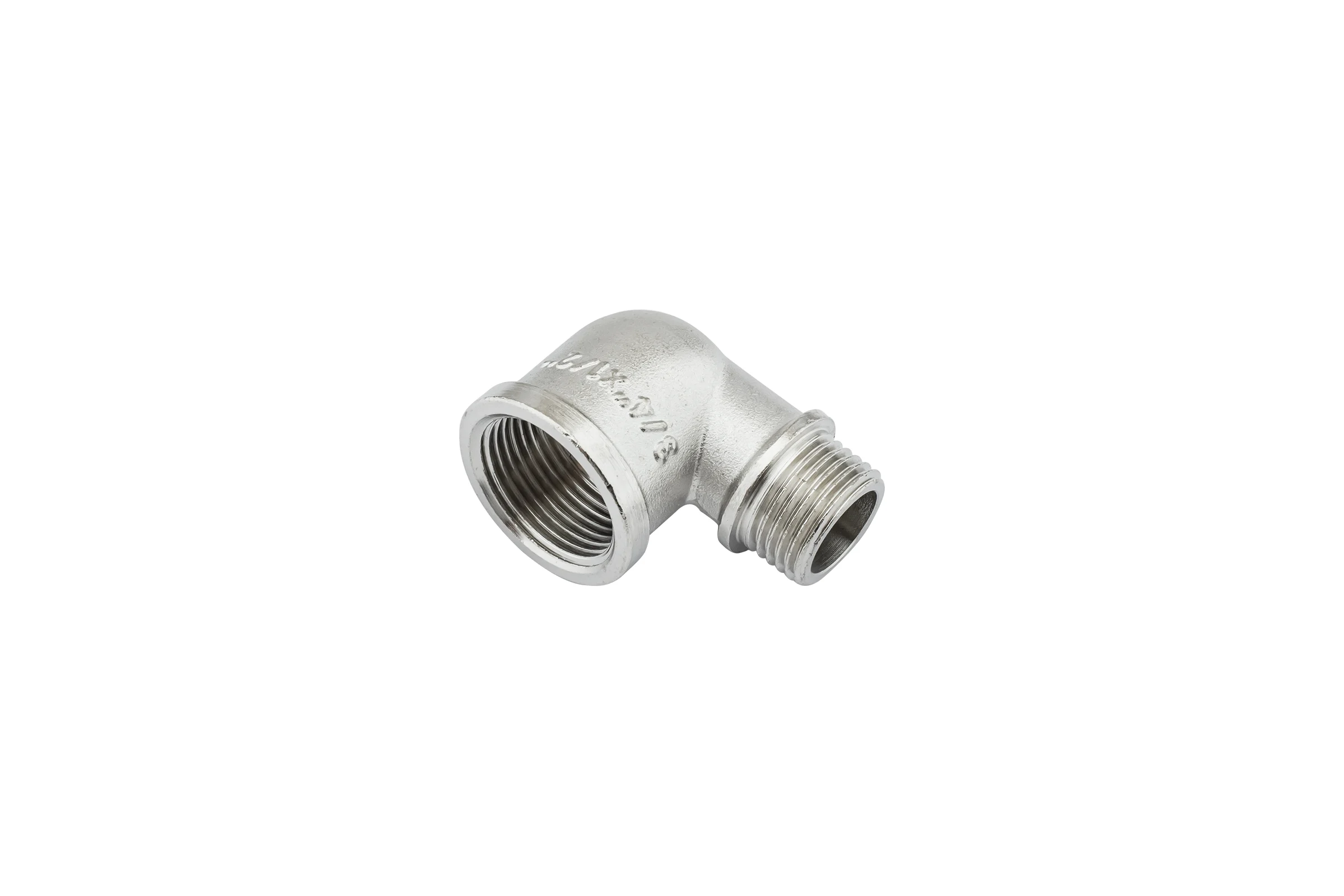 Уголок с ребордой никелированный PROFACTOR в/н 3/4" х 1/2" PF TF 132