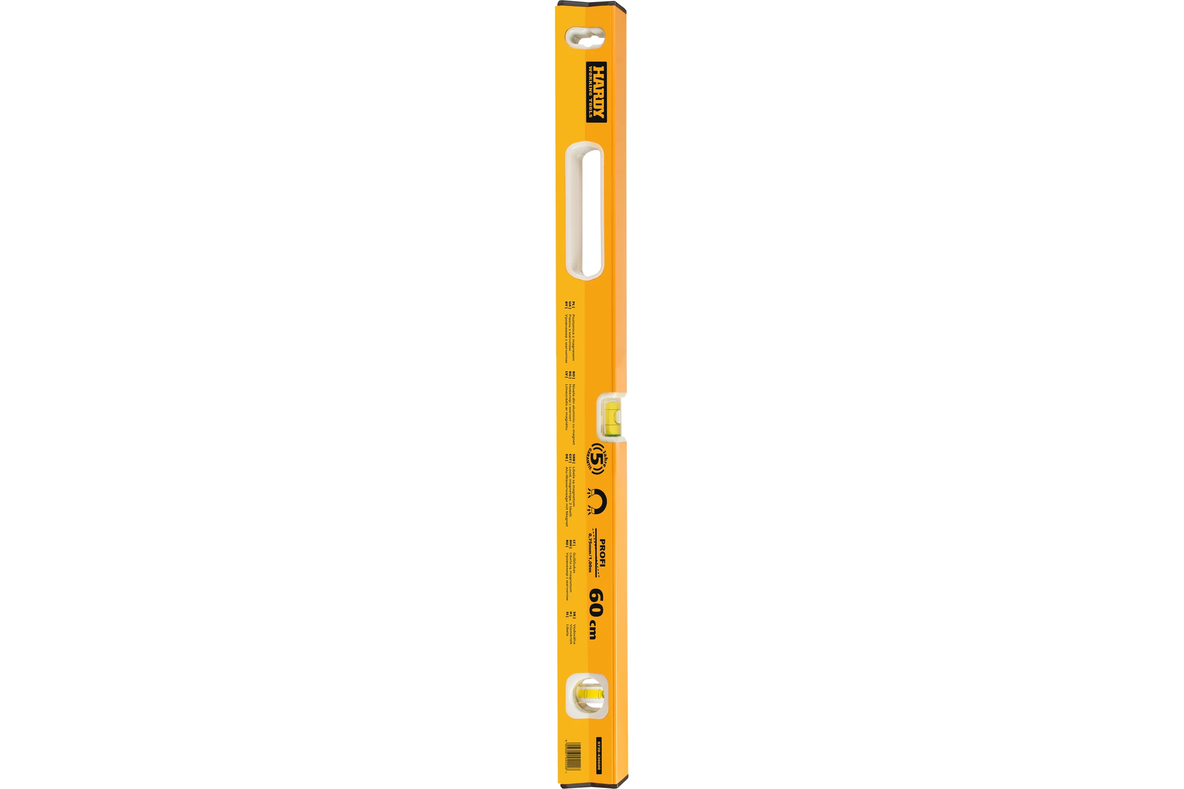 Уровень HARDY серия 43 100см с магнитом 0730-431000