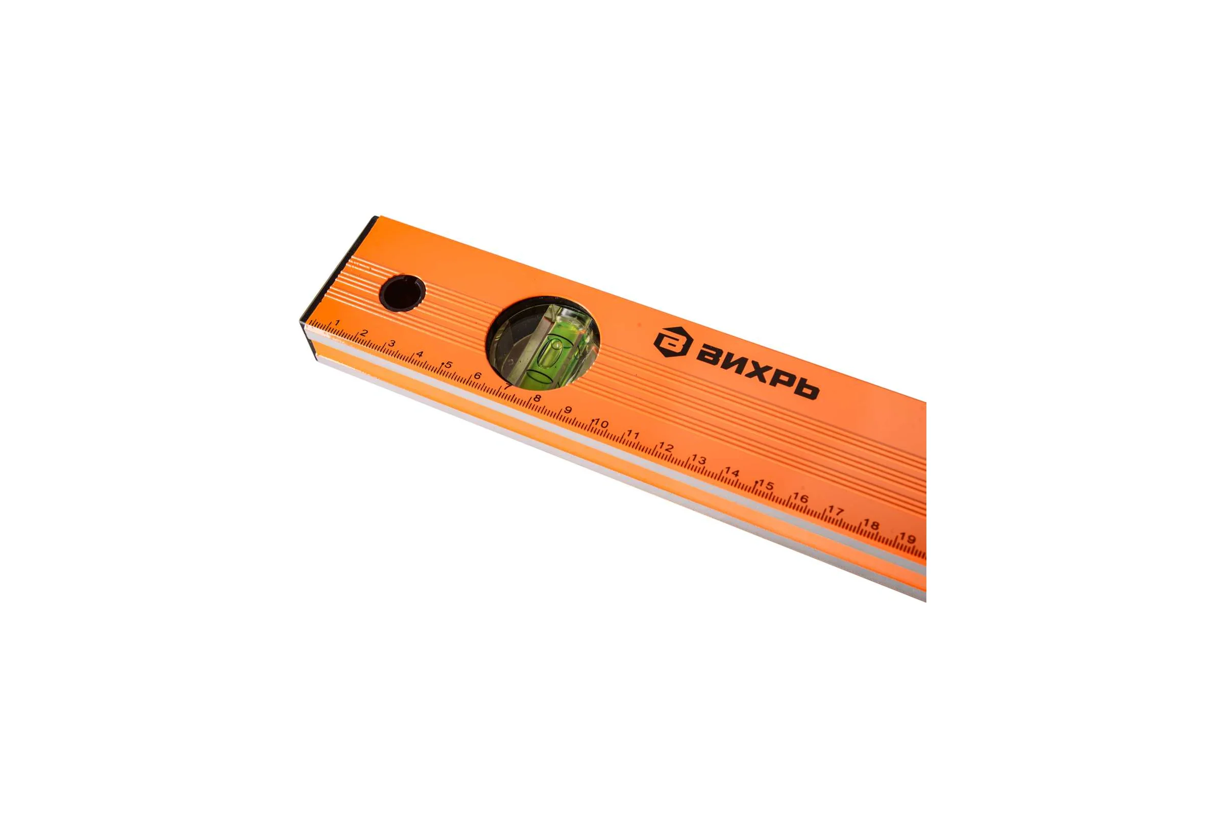 Алюминиевый уровень Вихрь 1200мм фрезерованный 3 глазка 73/11/4/5