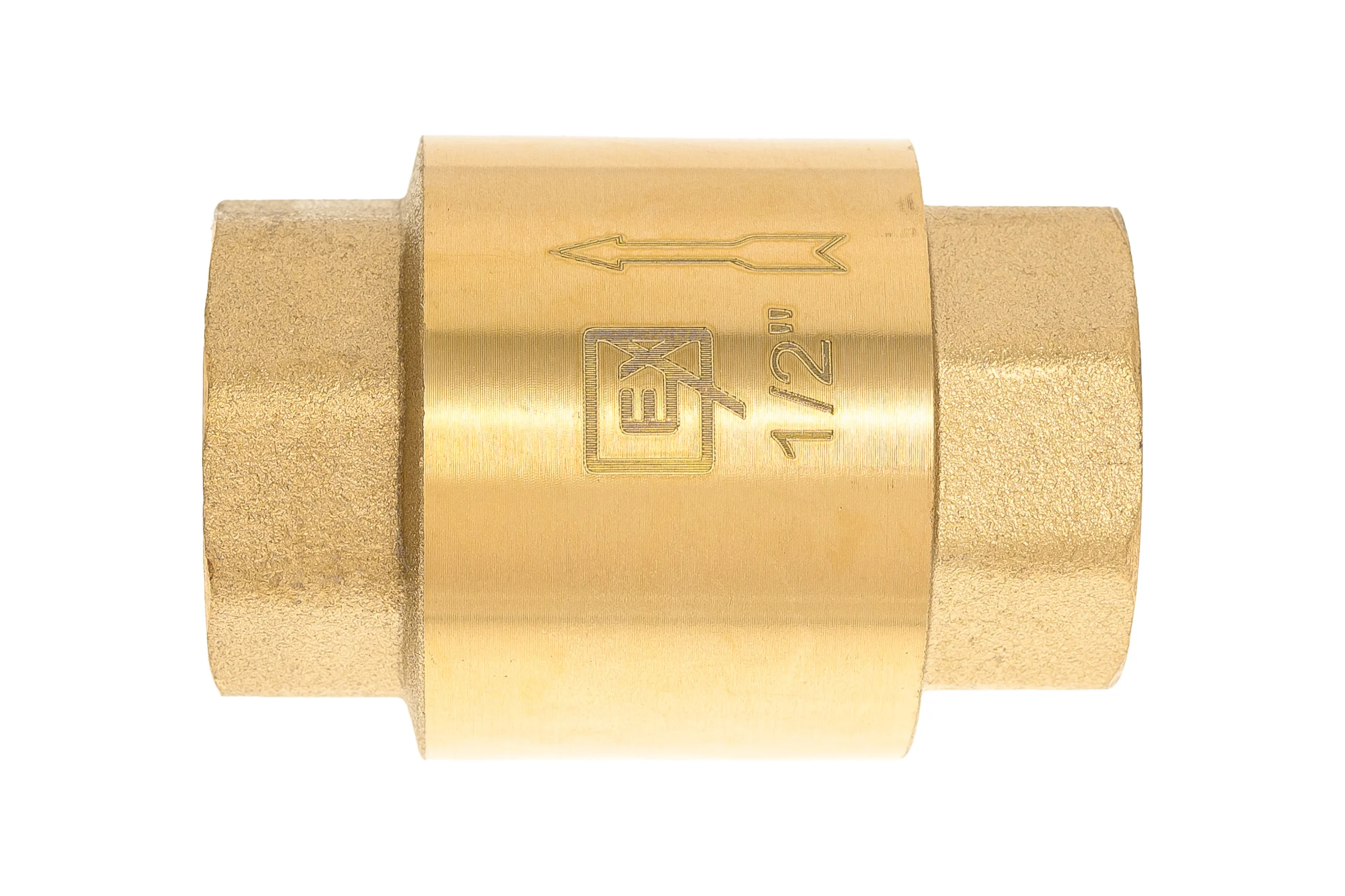 Клапан обратный (латунный золотник) PROEXPERT 1/2" PN 16 L01013201