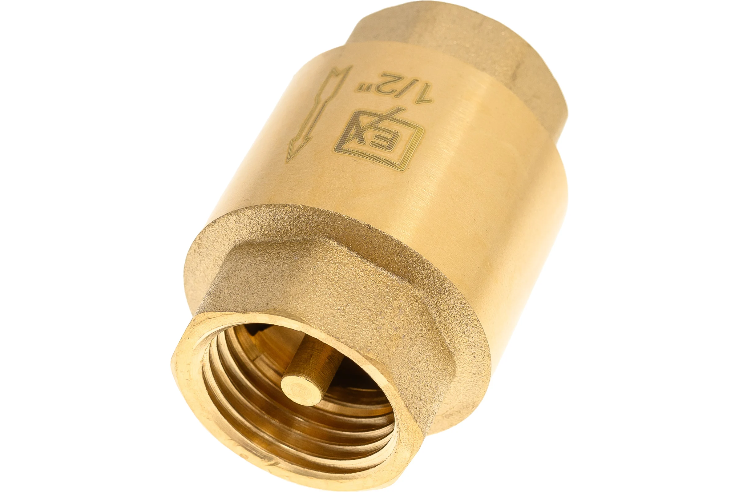 Клапан обратный (латунный золотник) PROEXPERT 1/2" PN 16 L01013201