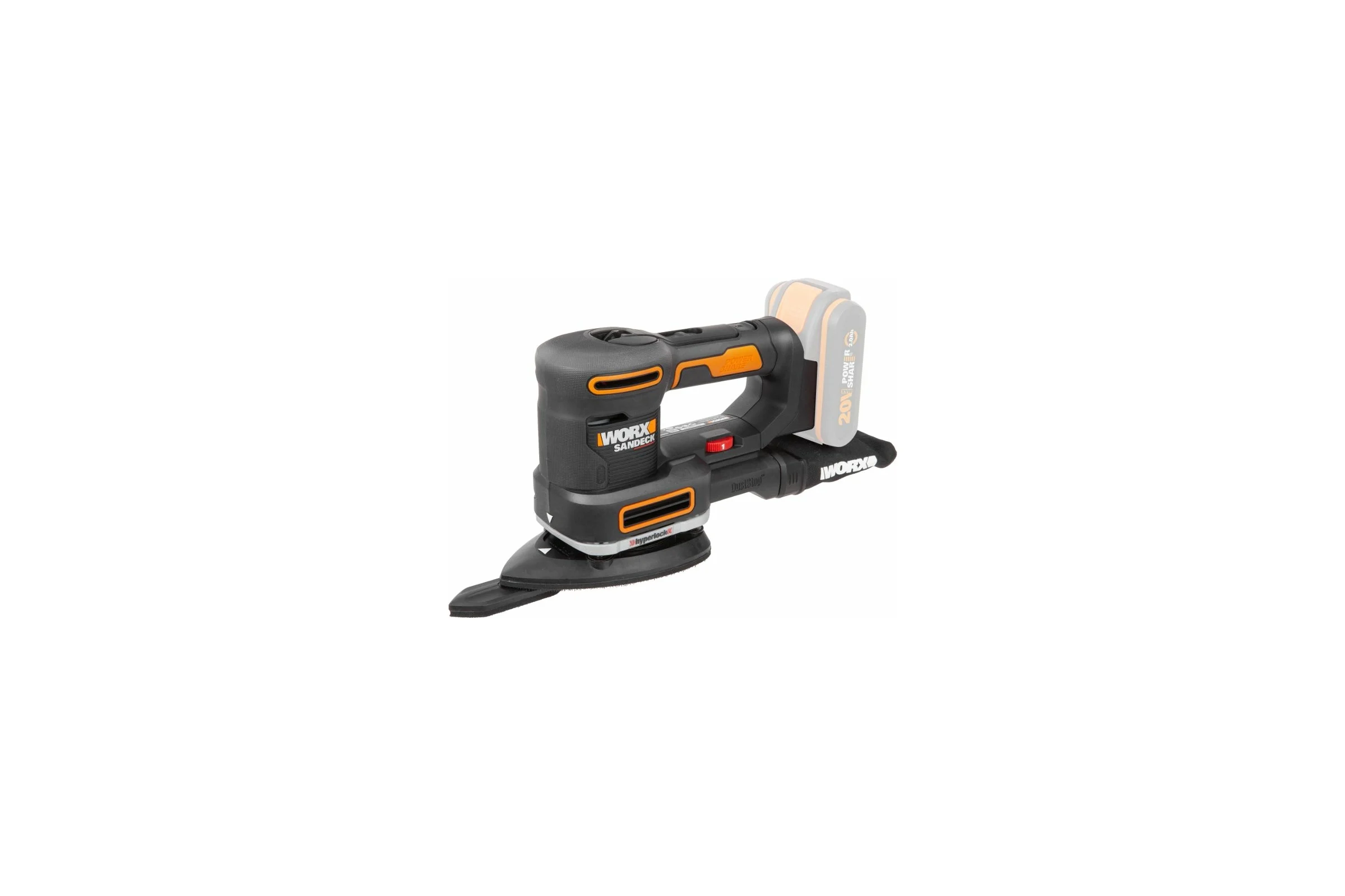 Аккумуляторная виброшлифмашина WORX WX820.9