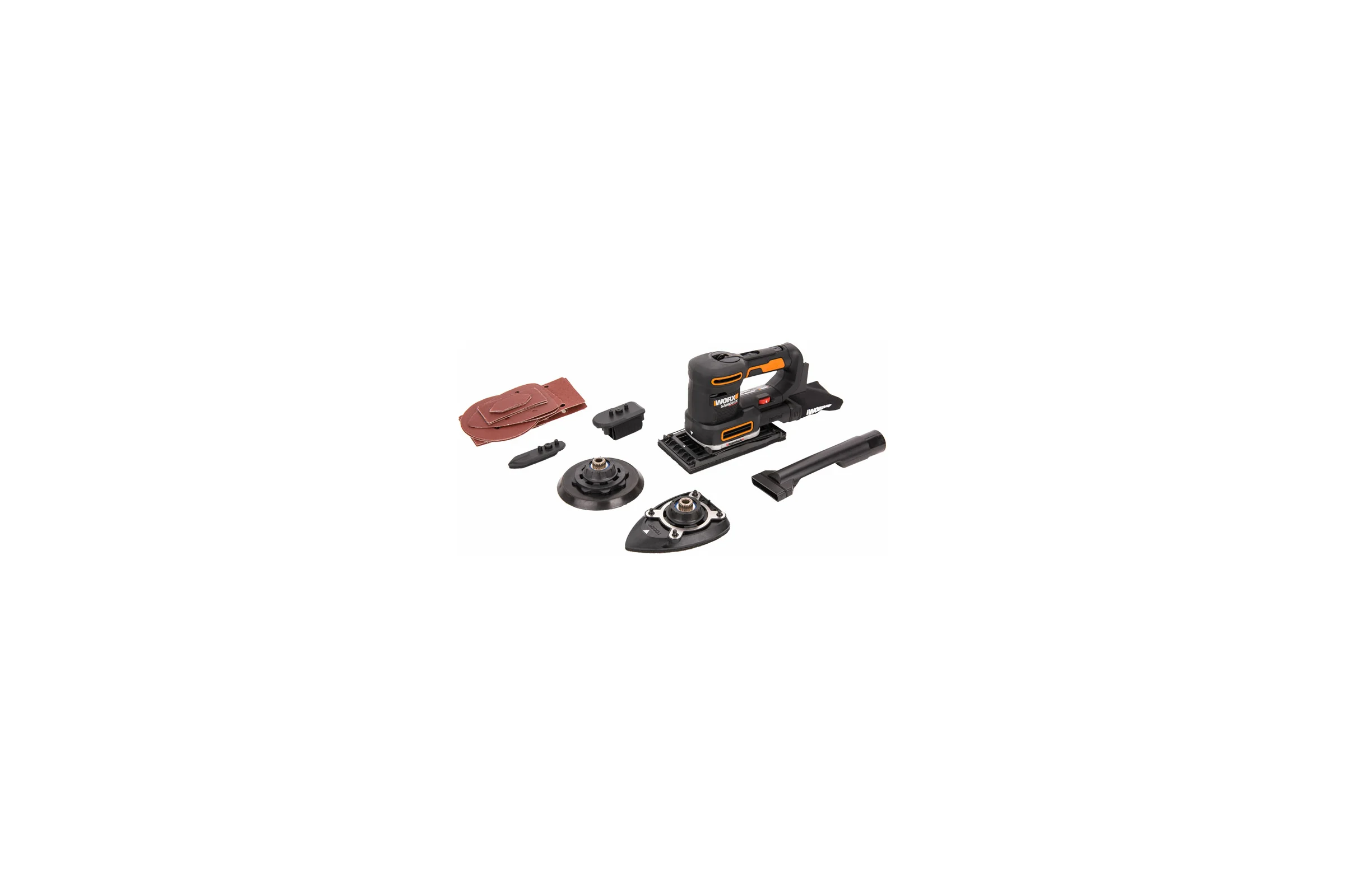 Аккумуляторная виброшлифмашина WORX WX820.9