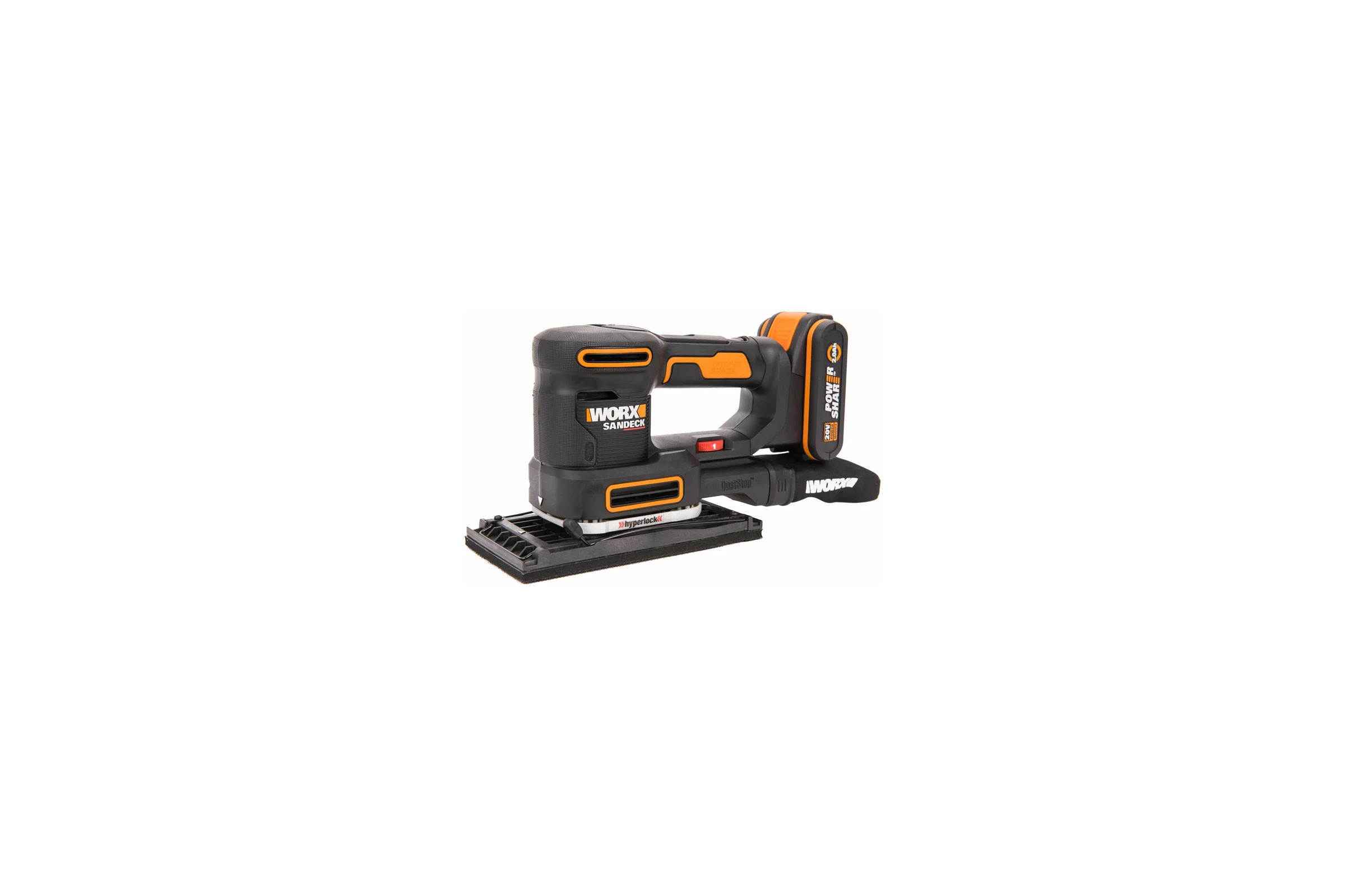 Аккумуляторная виброшлифмашина WORX WX820