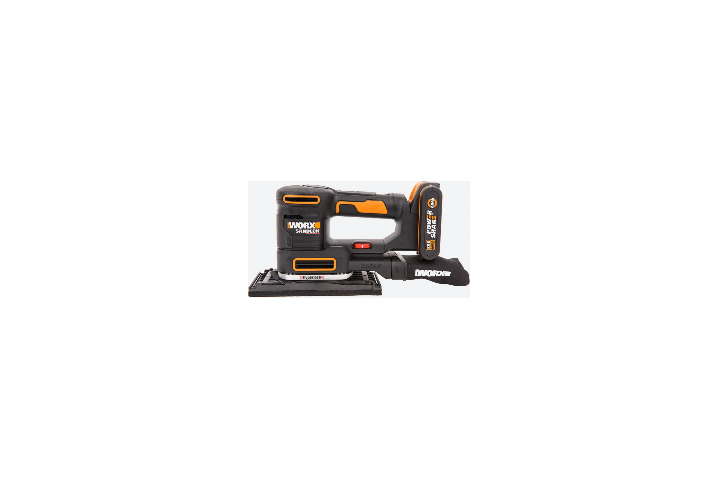 Аккумуляторная виброшлифмашина WORX WX820