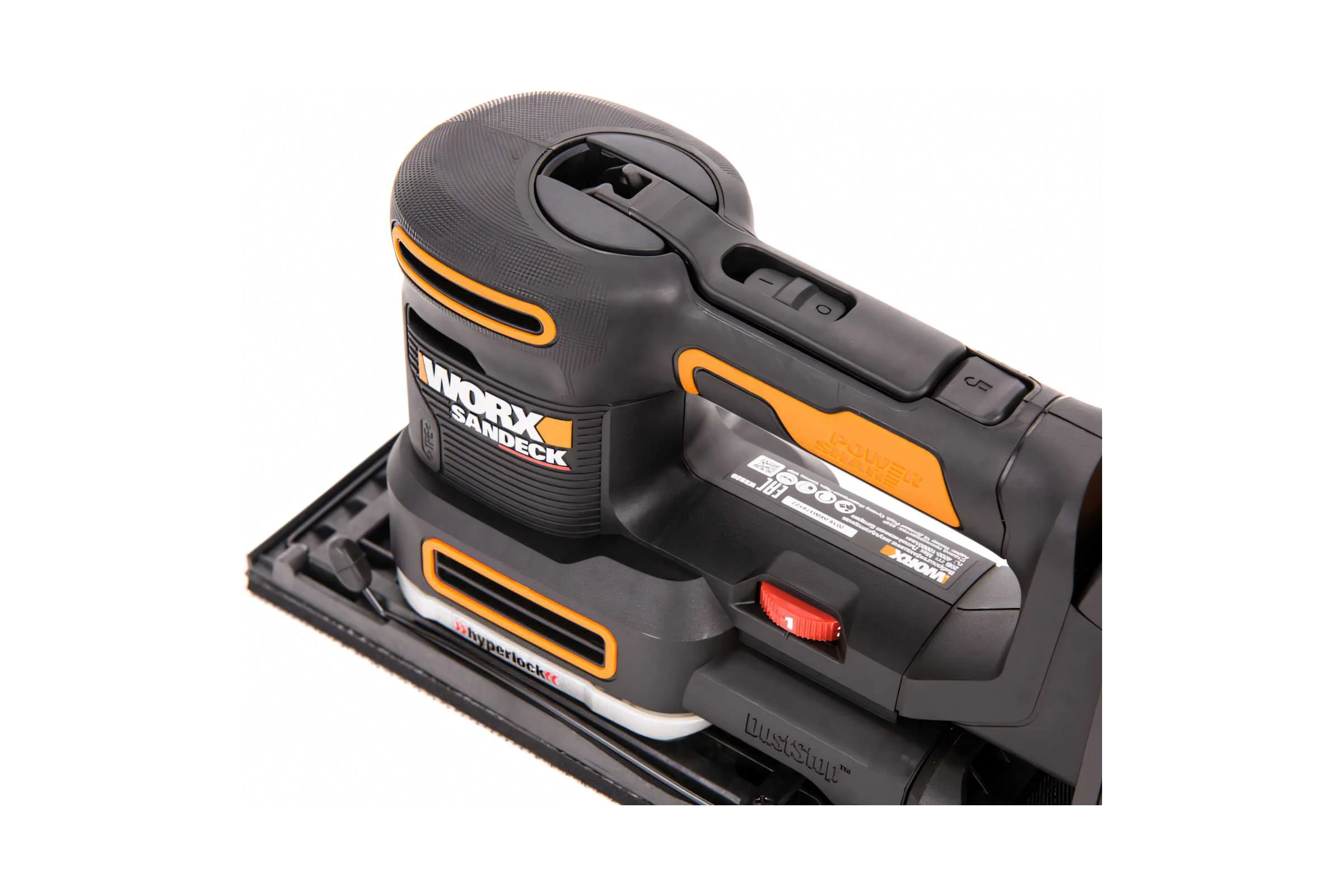 Аккумуляторная виброшлифмашина WORX WX820