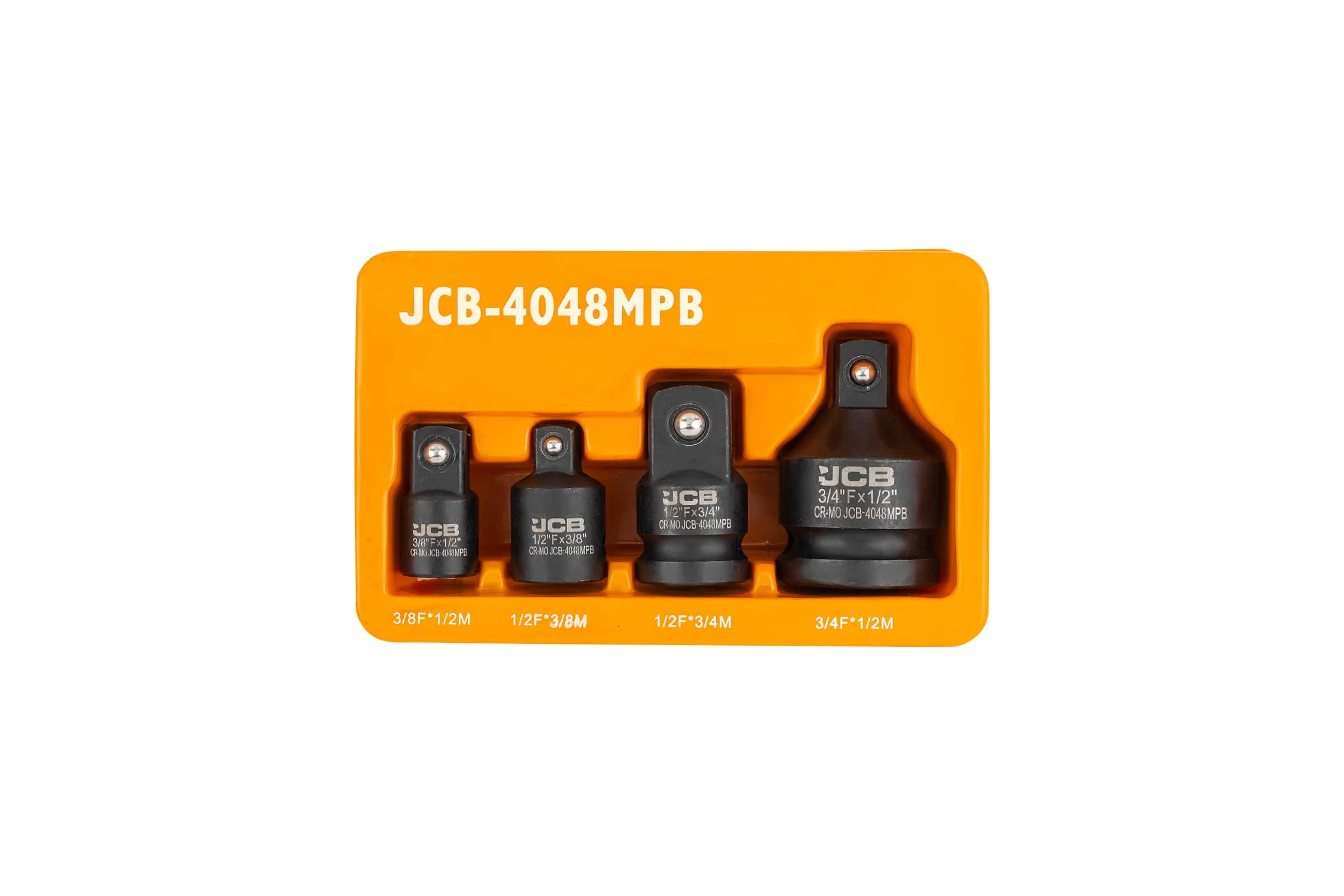 Адаптеры ударные, набор 4 шт JCB JCB-4048MPB(59166)