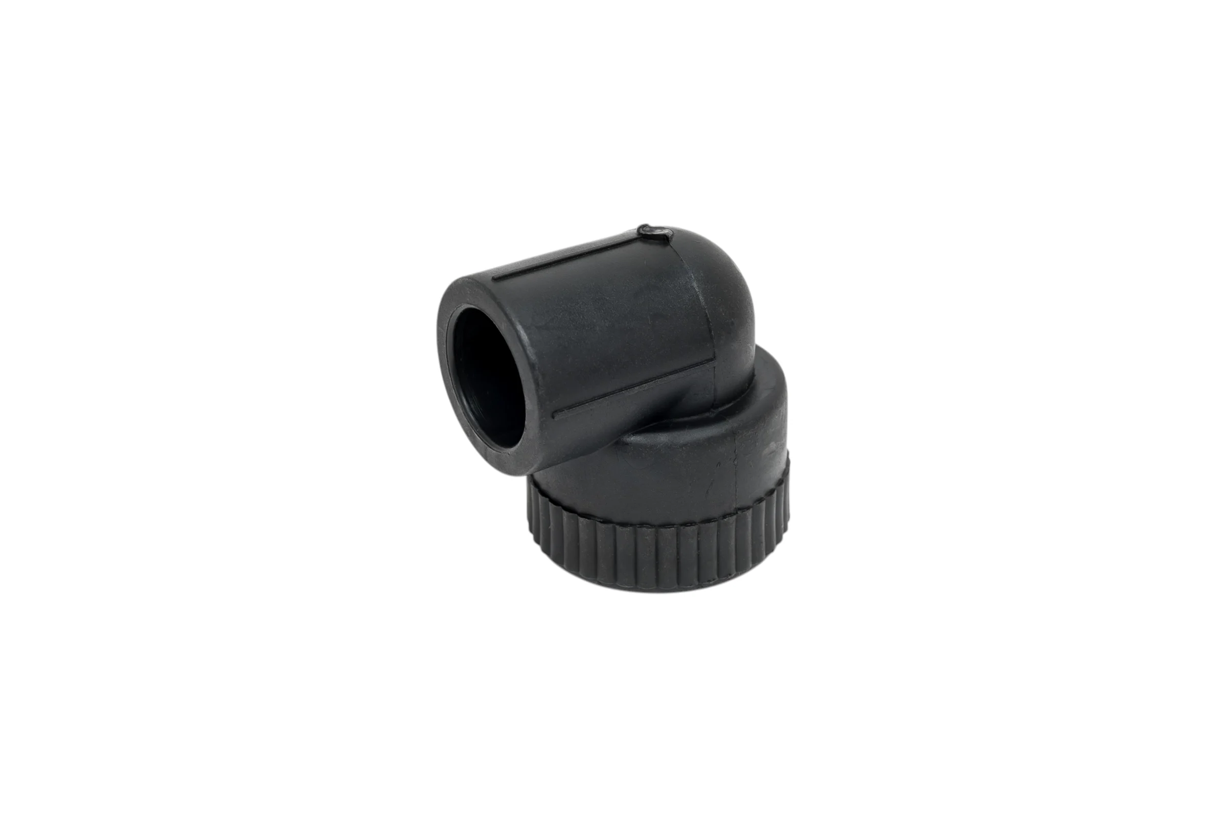Уголок комбинированный Blue Ocean UV-pro Black с внутренней резьбой, 20x1/2", черный, с защитой от ультрафиолета PPRF/IT90E-UV(Bk)-20x1/2"