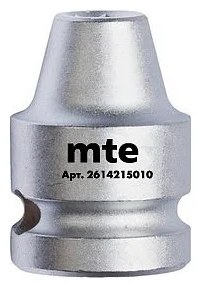 Адаптер (переходник) для бит 5/16"(8 мм) с квадрата 1/2" MTE 2614215010